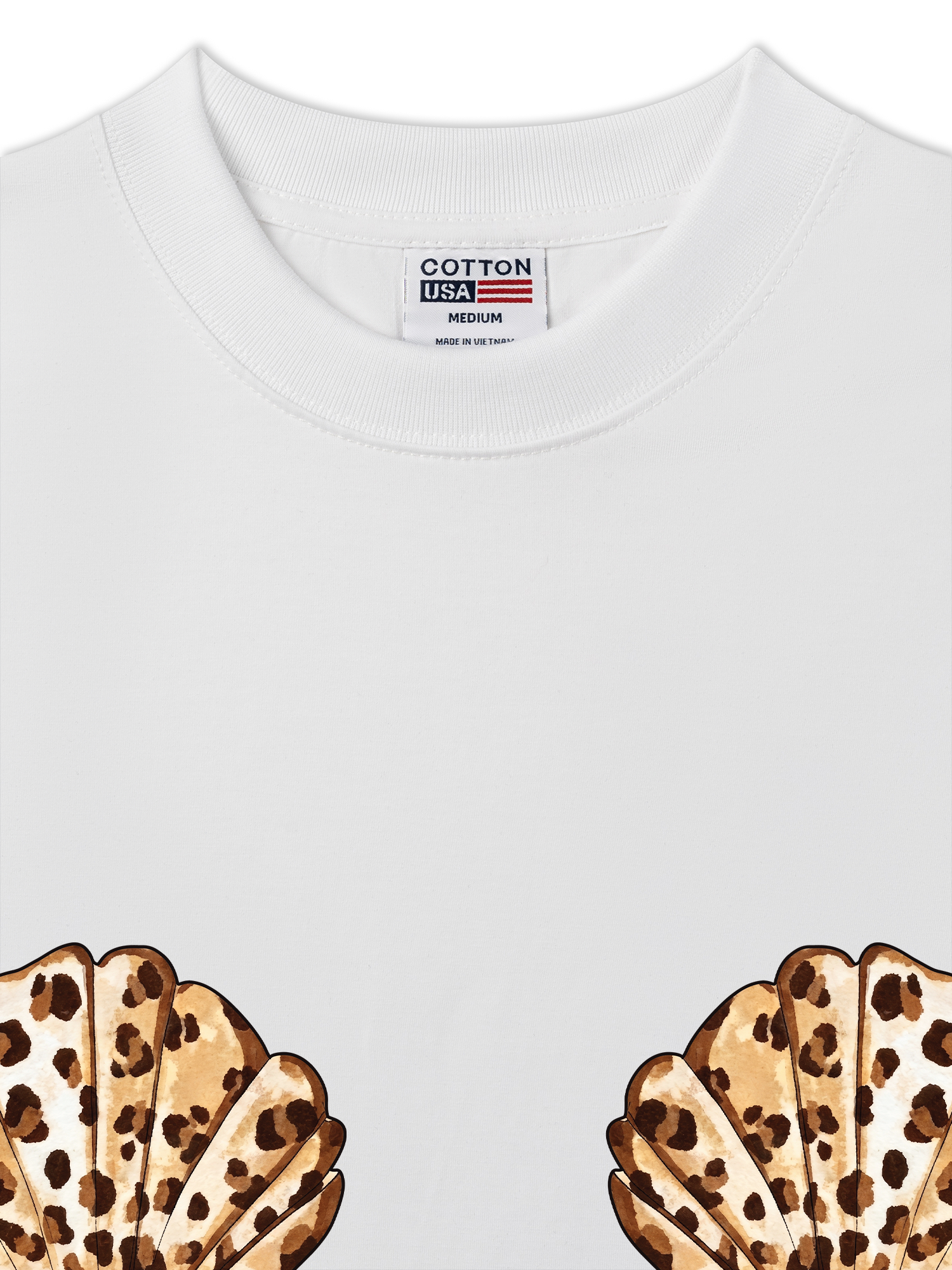 Áo Thun Relaxed Fit Urban Leopard Feline Shell
