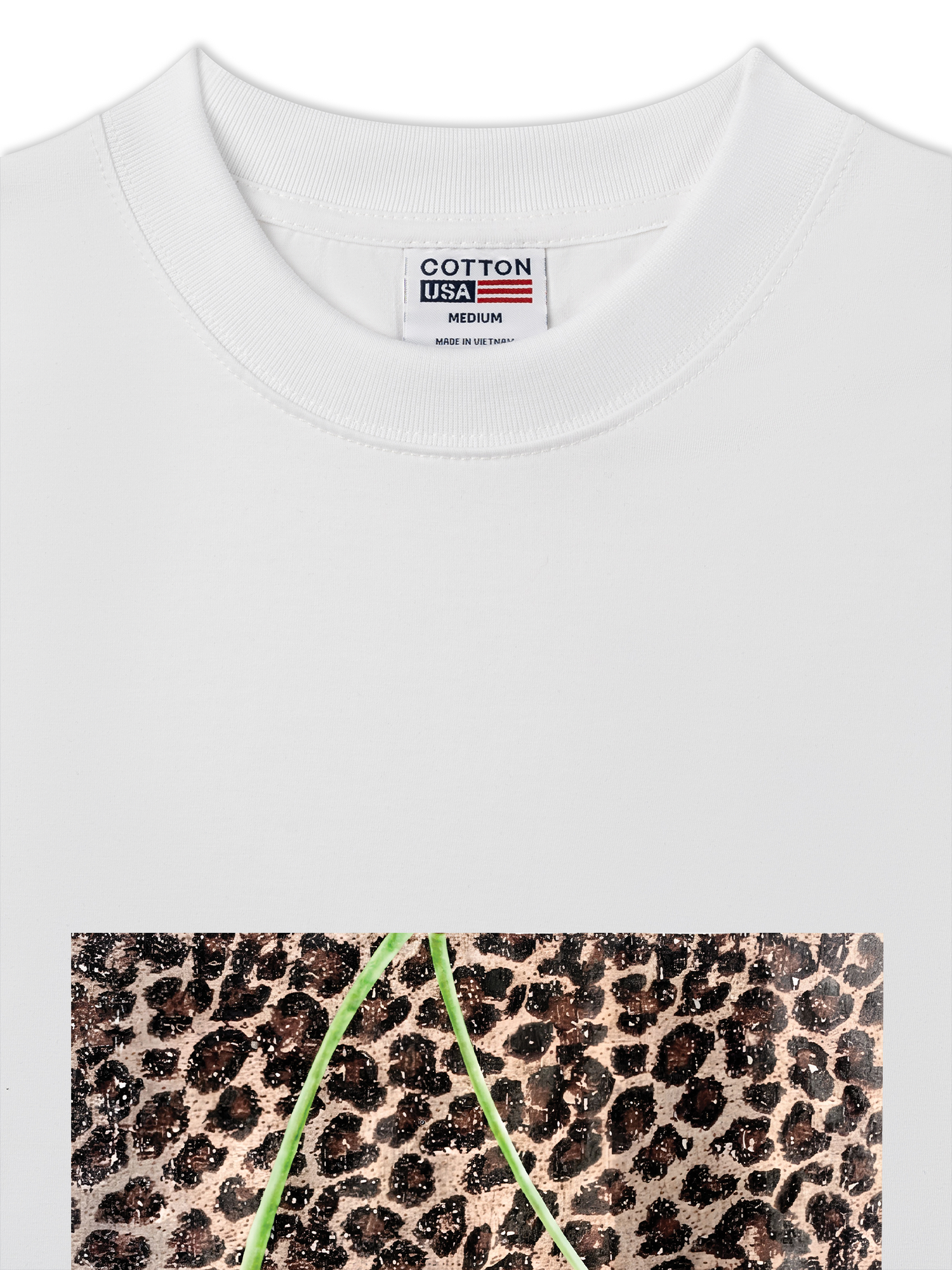 Áo Thun Relaxed Fit Urban Leopard Tomatoes Perfection