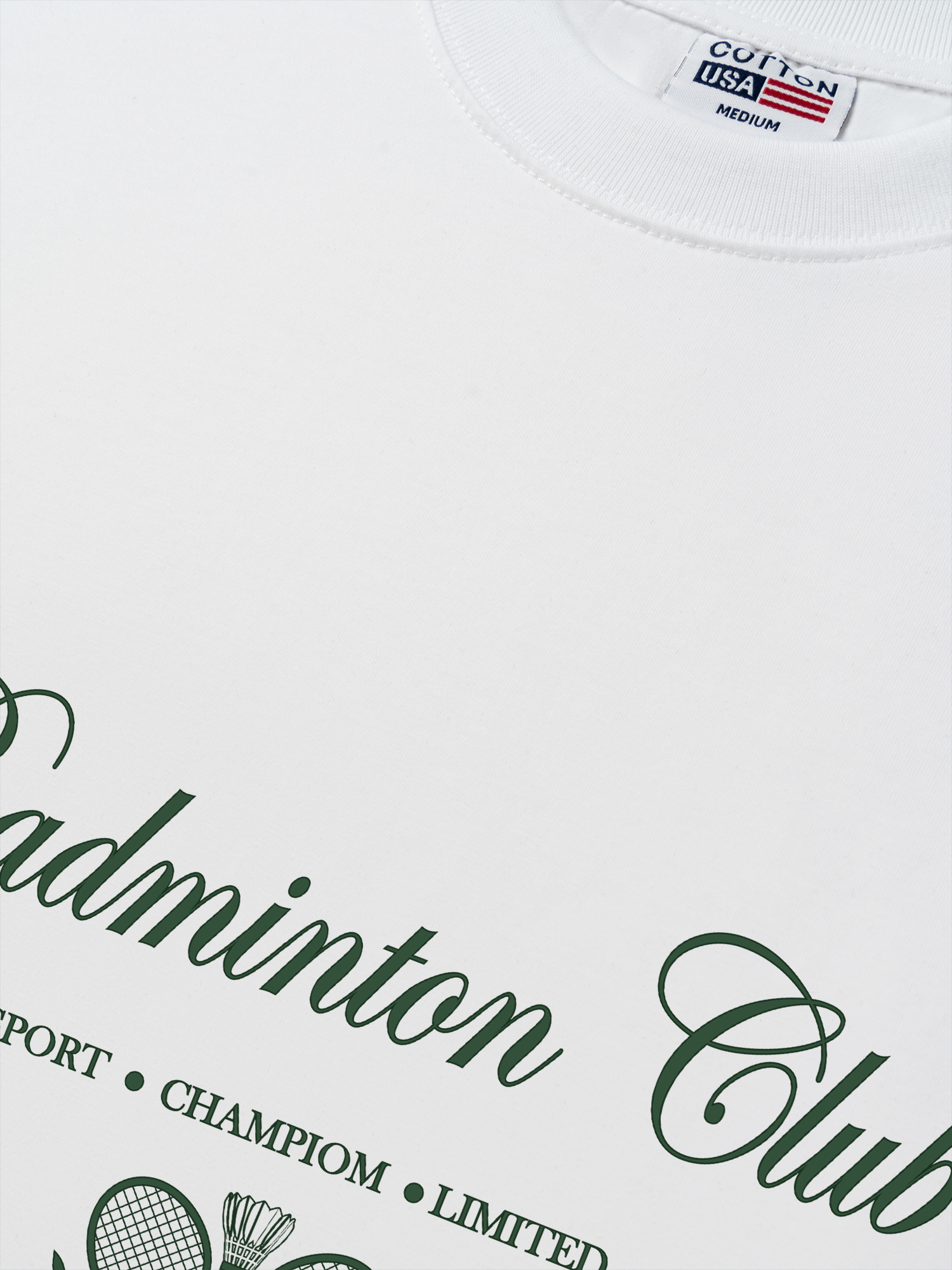 Áo Thun Relaxed Fit Badminton Champion Sport Limited
