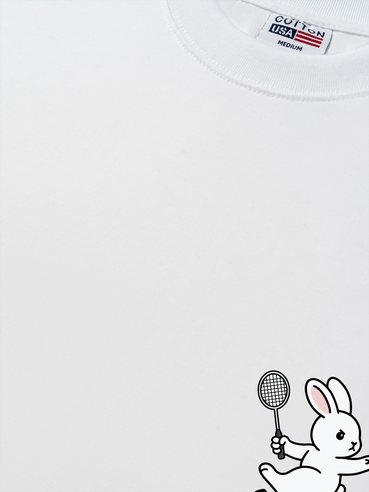 Áo Thun Relaxed Fit Badminton Just Play Have Fun