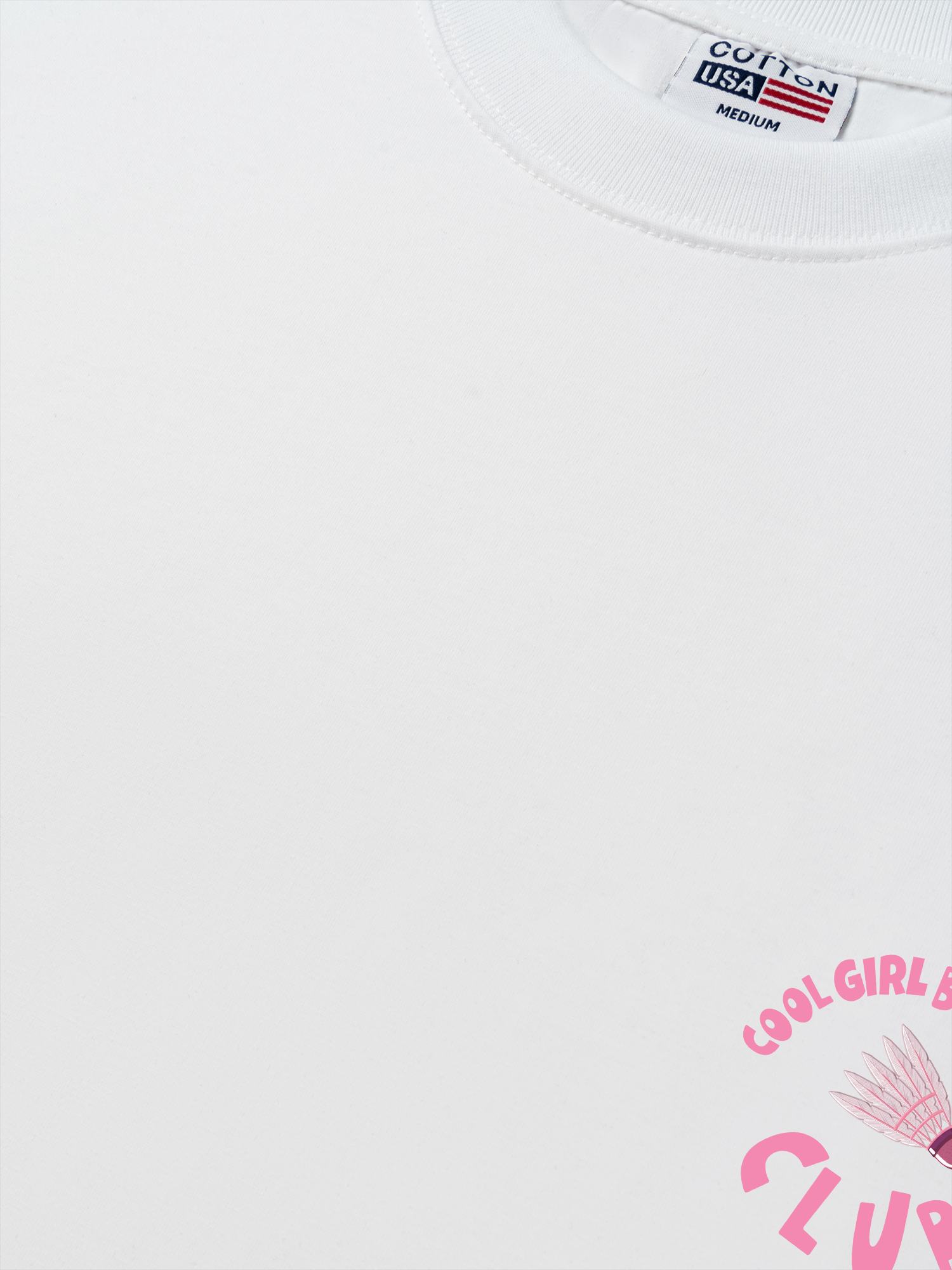 Áo Thun Relaxed Fit Badminton Cool Girl Club