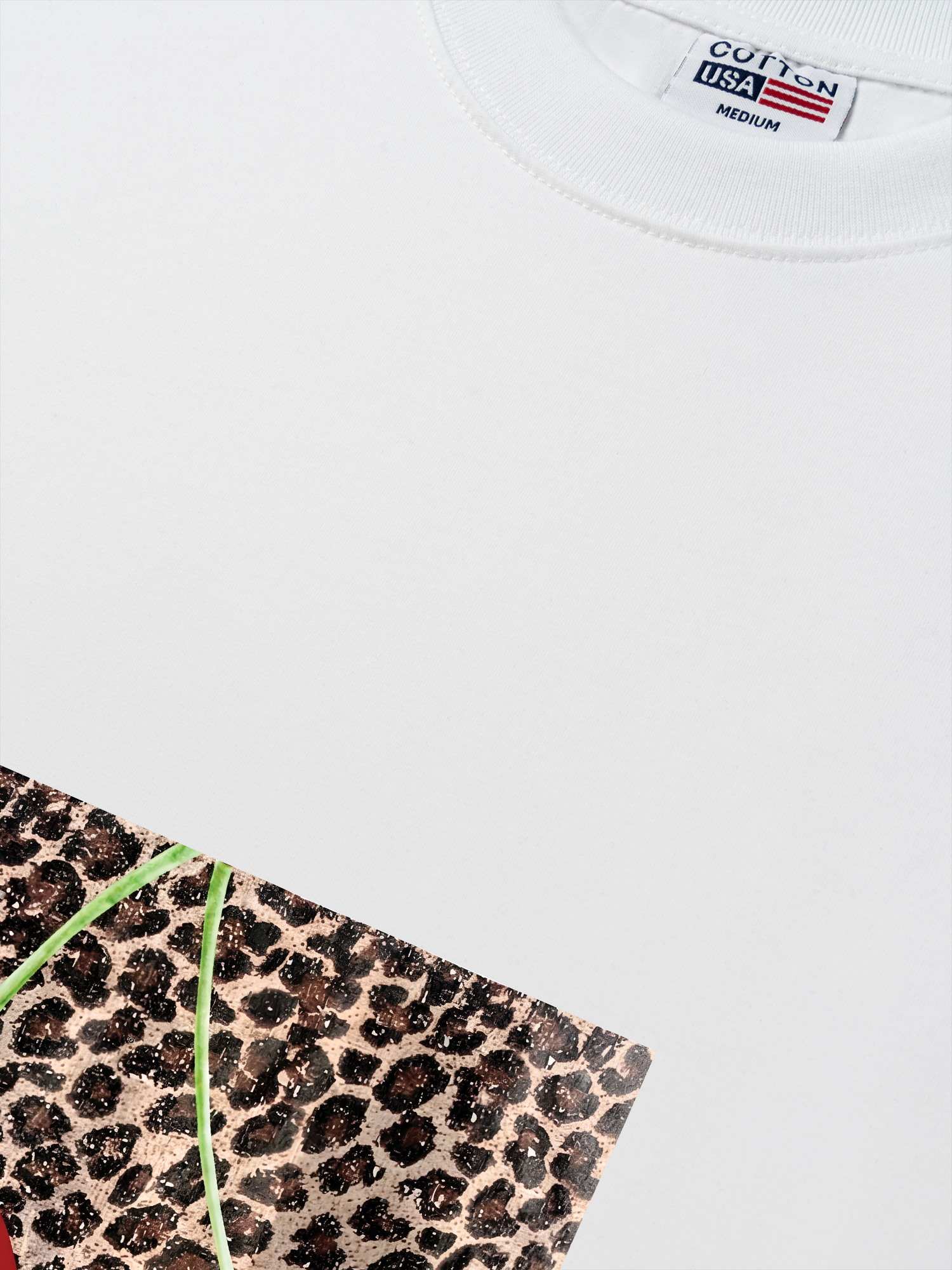 Áo Thun Relaxed Fit Urban Leopard Tomatoes Perfection
