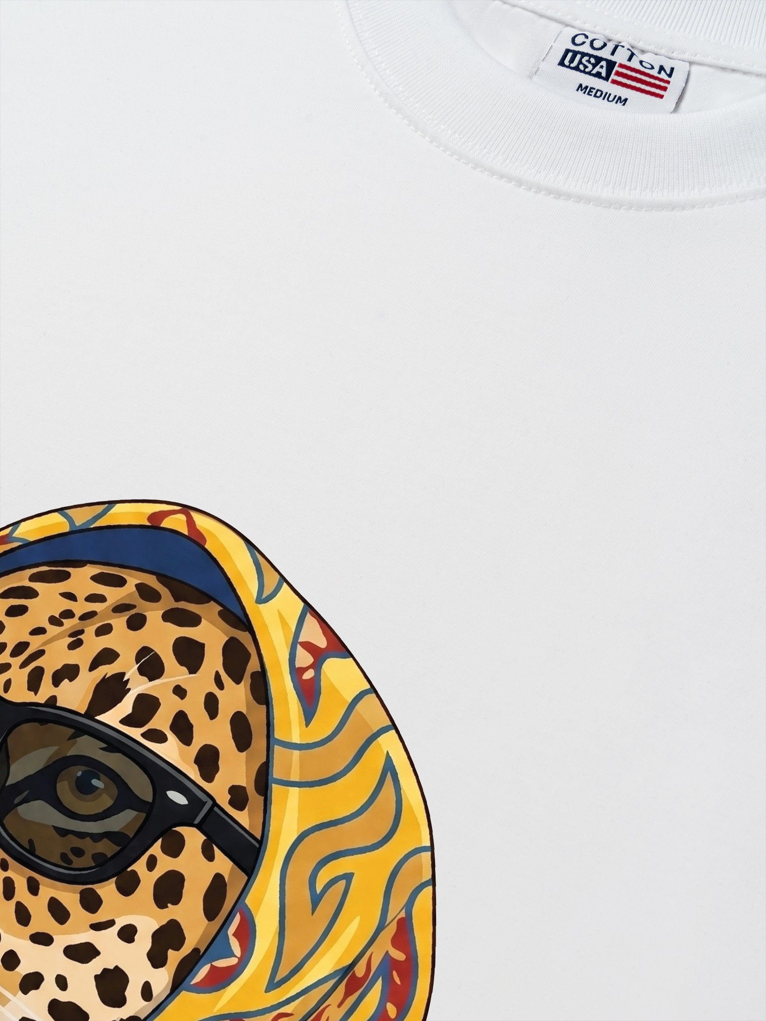 Áo Thun Relaxed Fit Urban Leopard Safari Chic