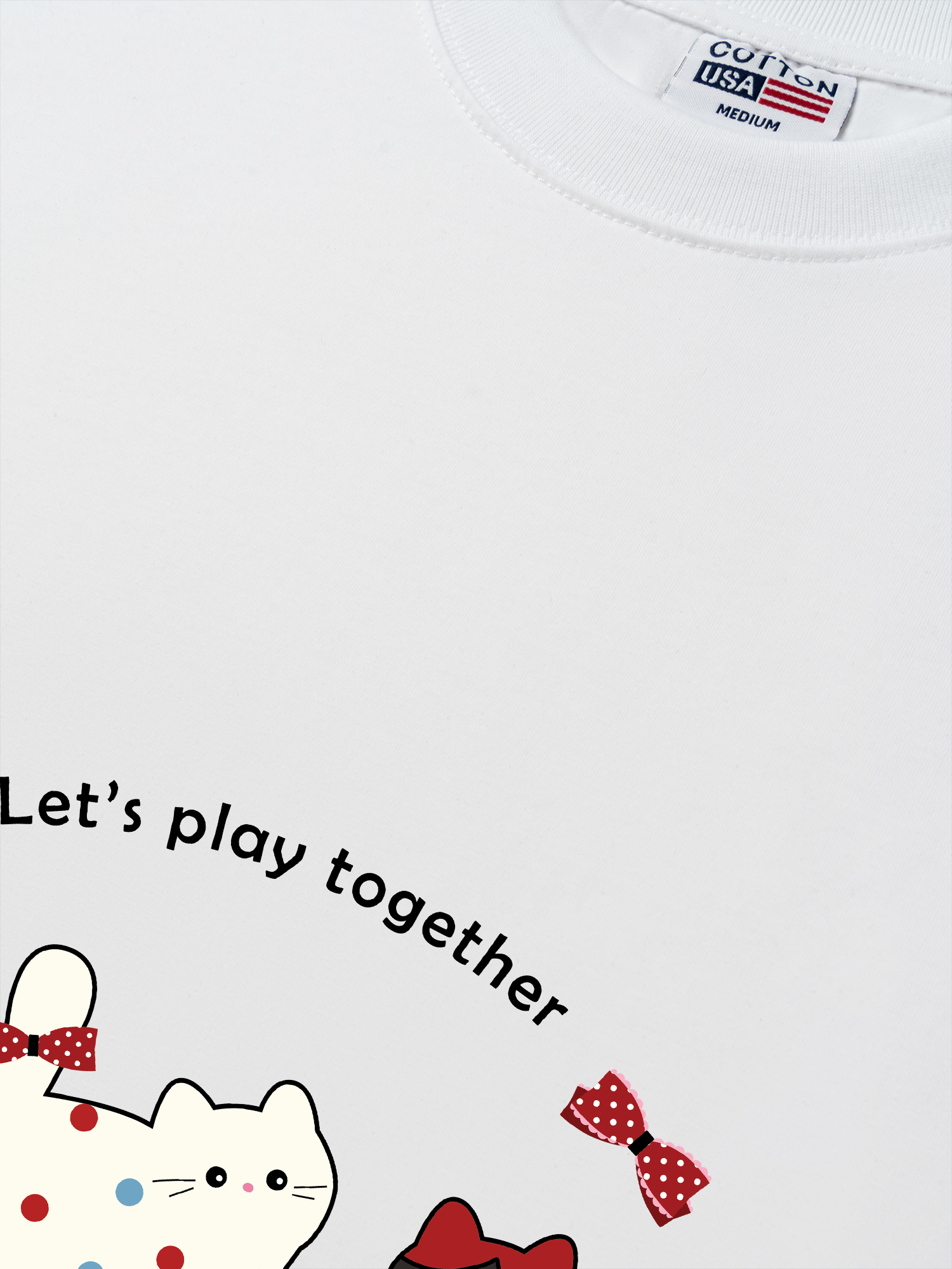 Áo Thun Relaxed Fit Dotty Mood Play Together