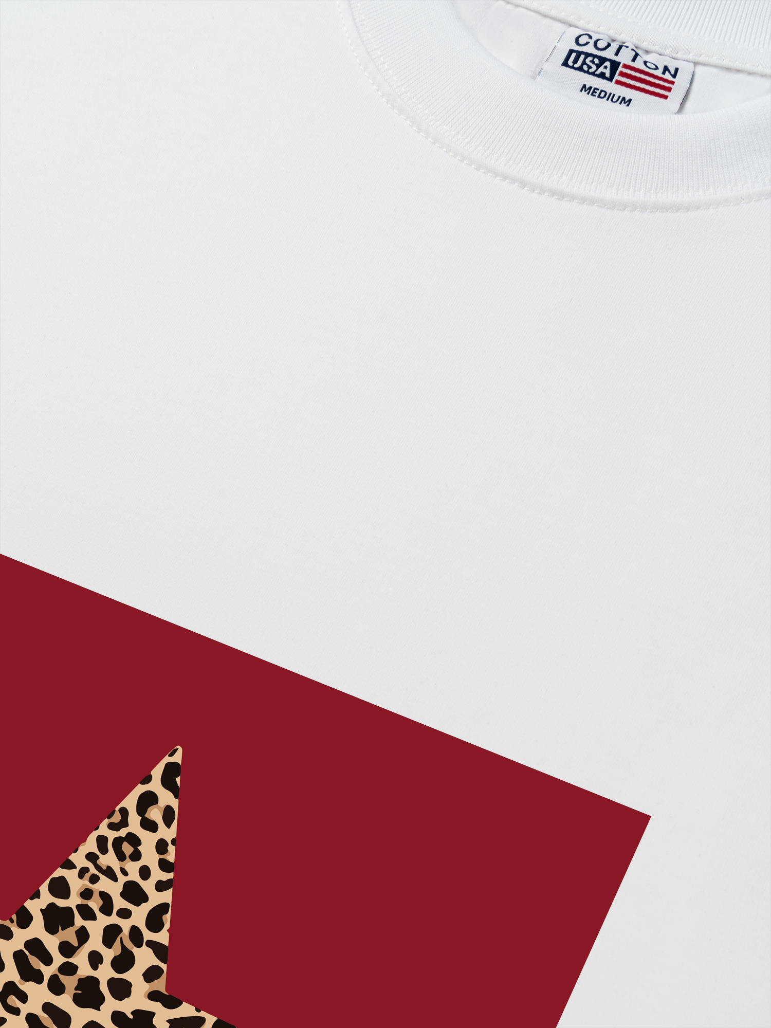 Áo Thun Relaxed Fit Urban Leopard Star