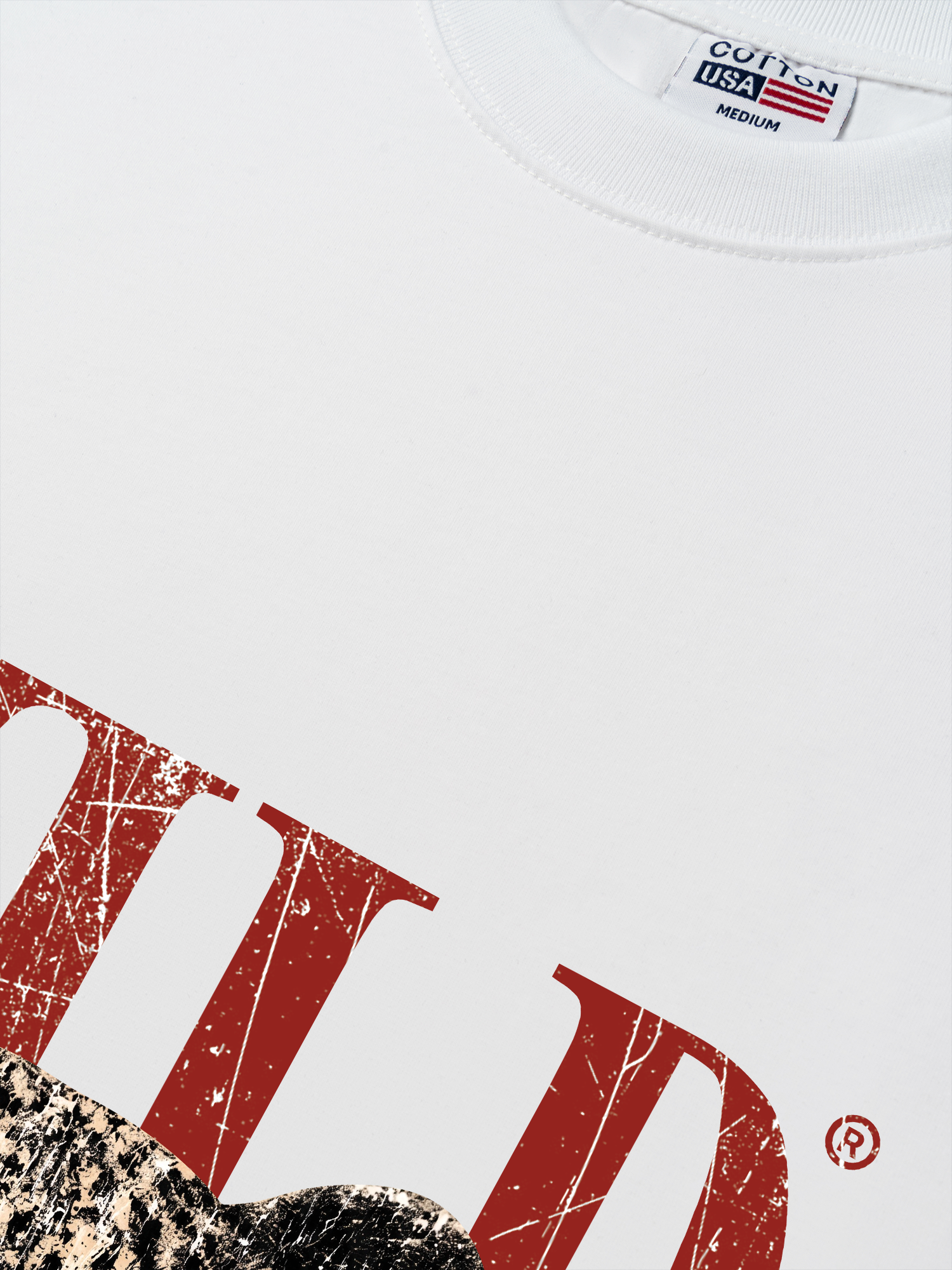 Áo Thun Relaxed Fit Urban Leopard Crimson Wild