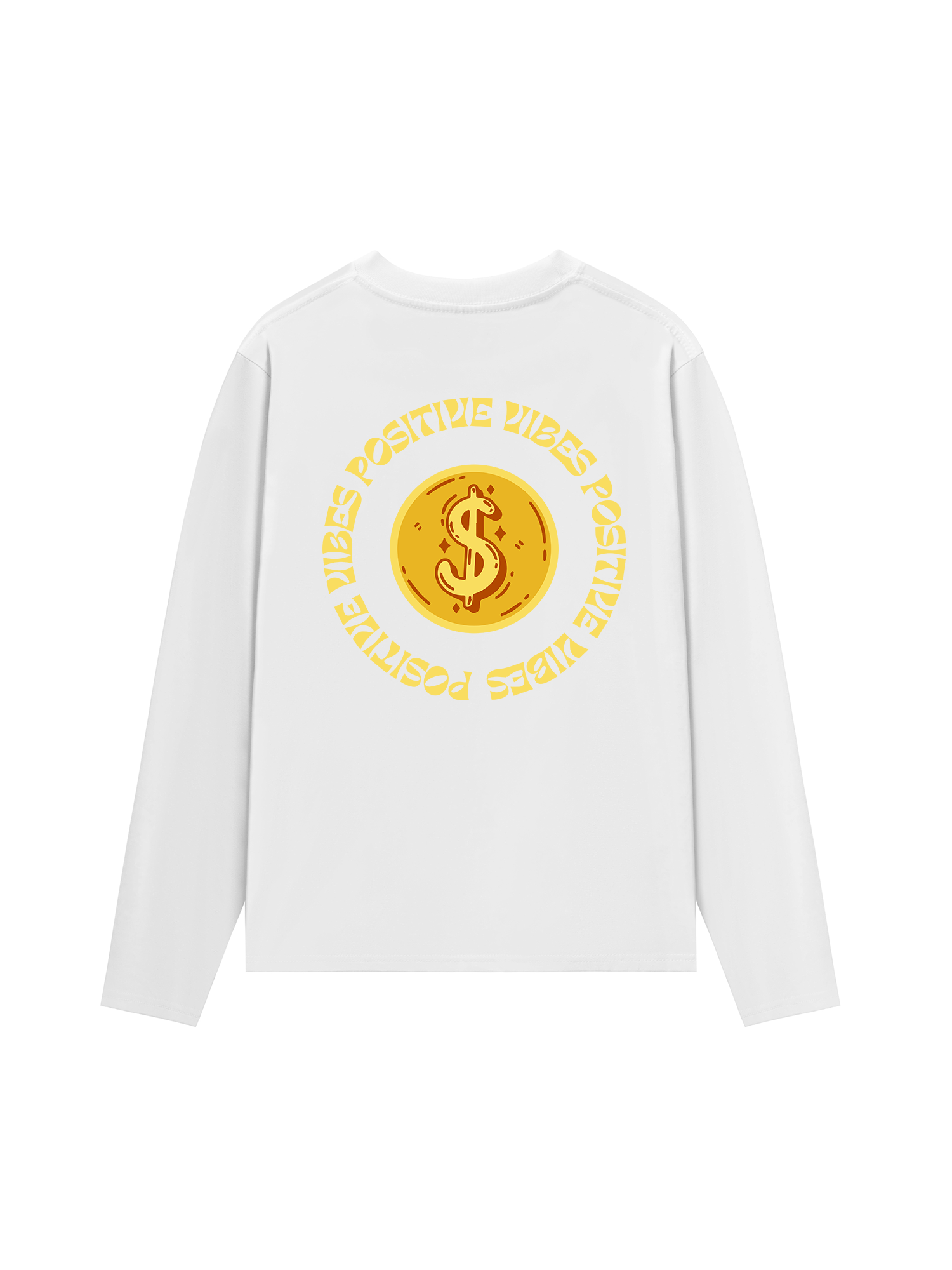 Áo Thun Dài Tay Money Positive Vibe