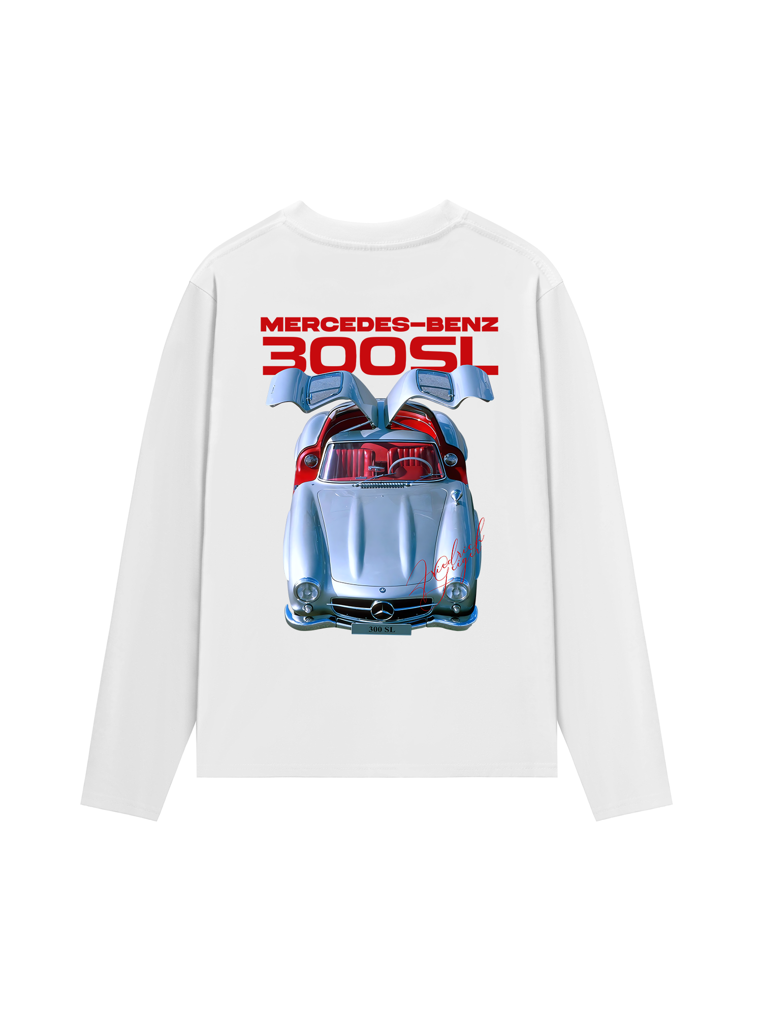 Áo Thun Dài Tay Mercedes Benz 300SL