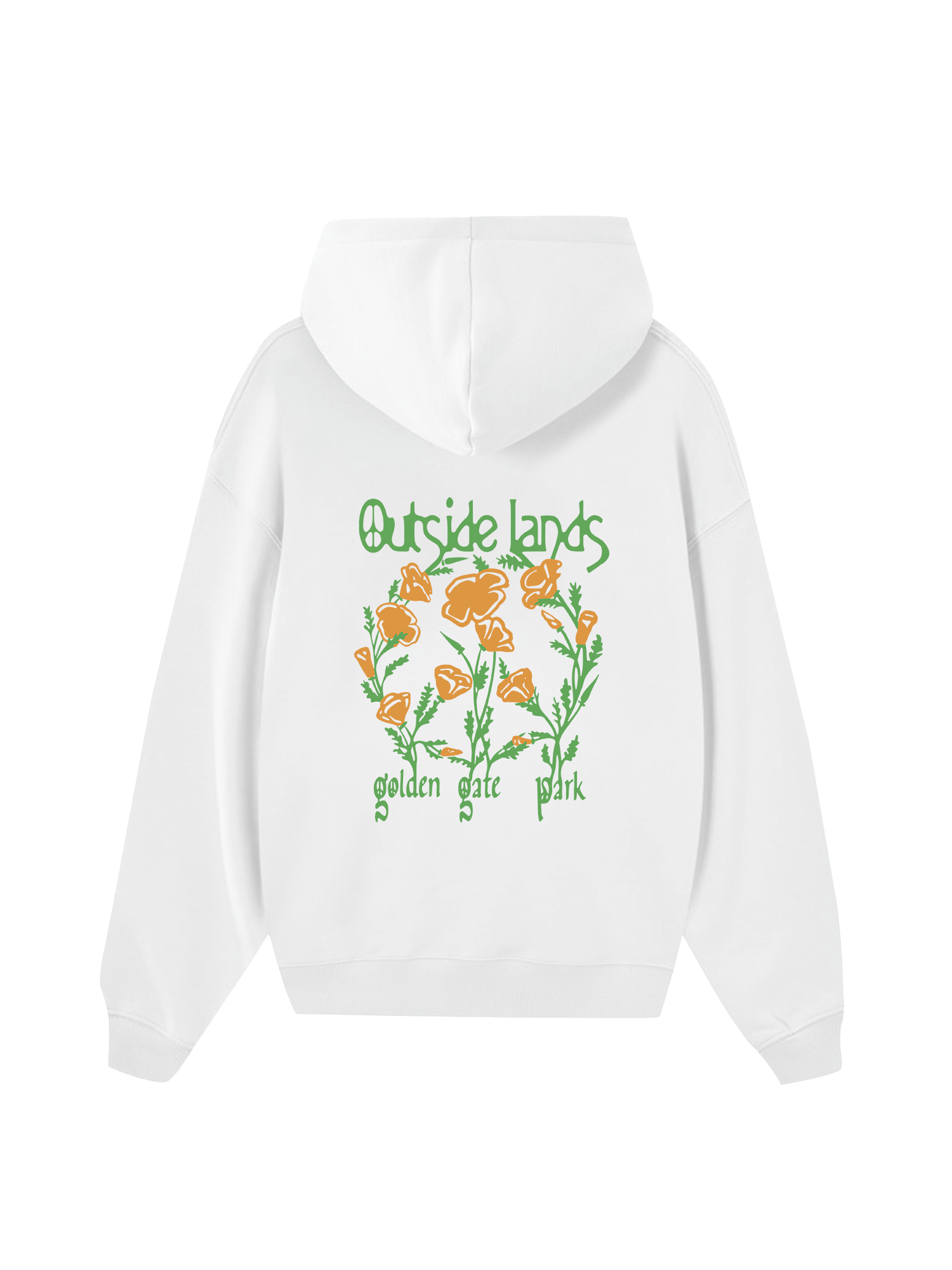 Floral Outside Lands Hoodie