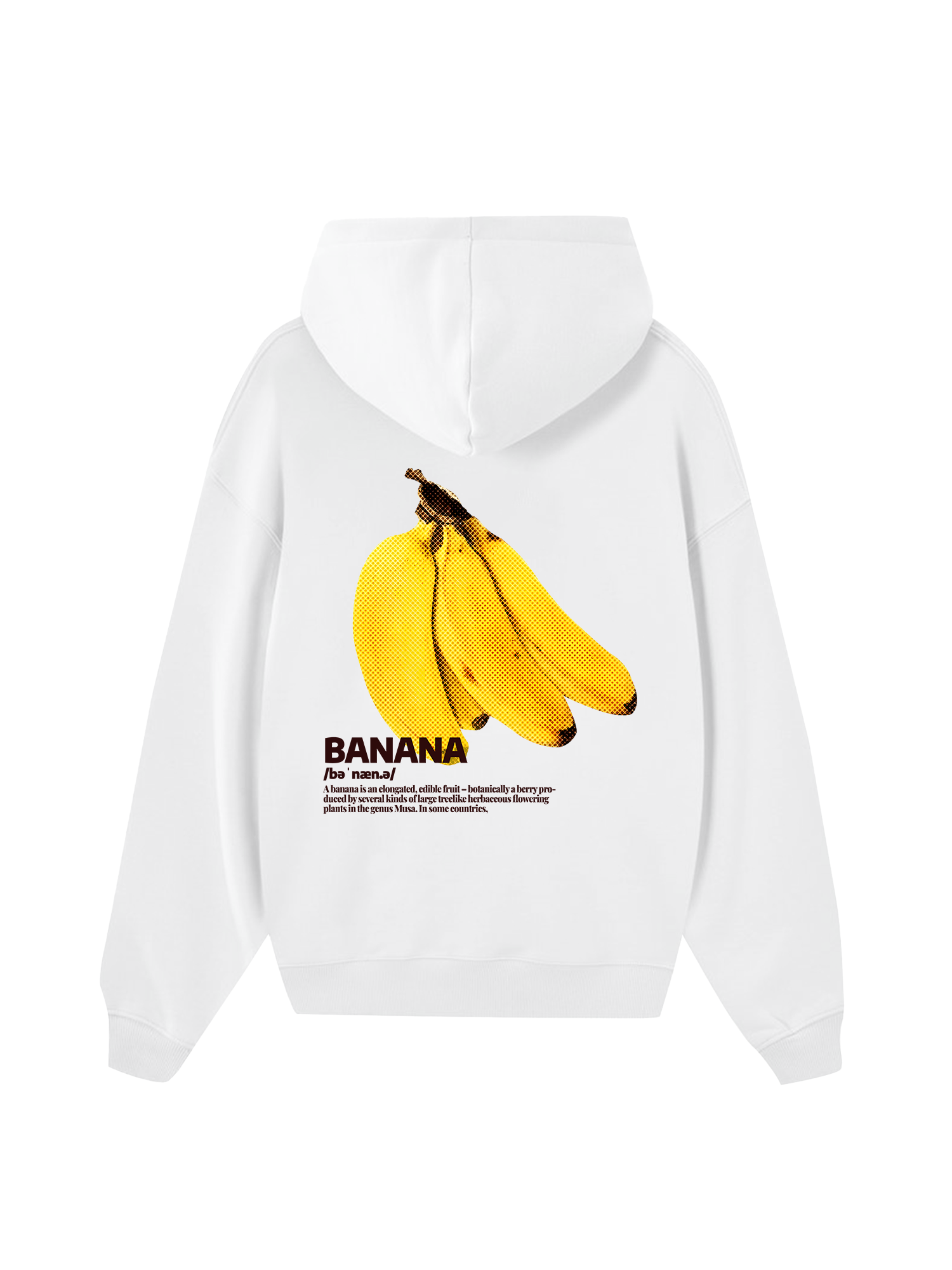 Tropical Banana Retro Hoodie