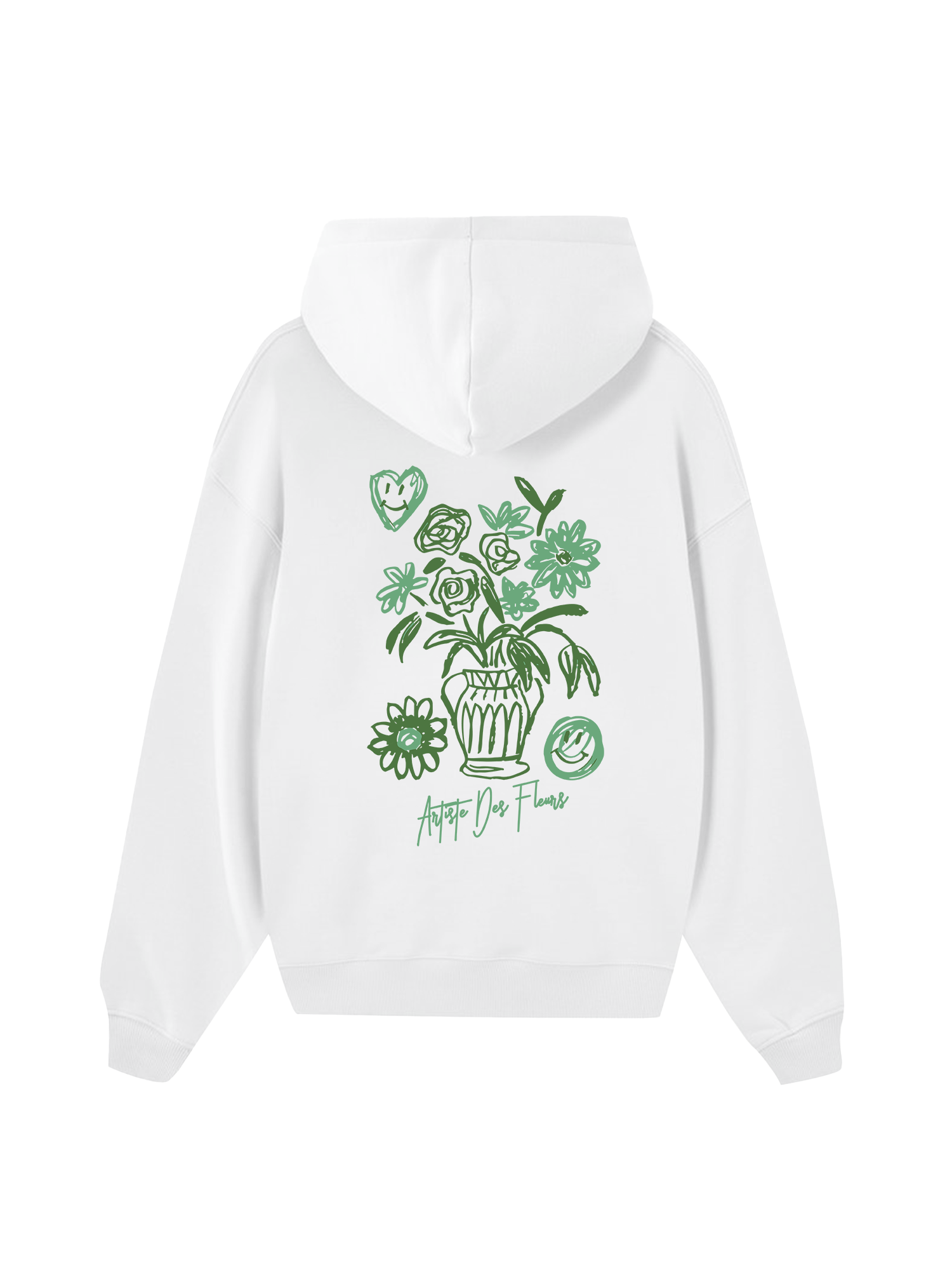 Floral Artiste Des Fleurs Hoodie