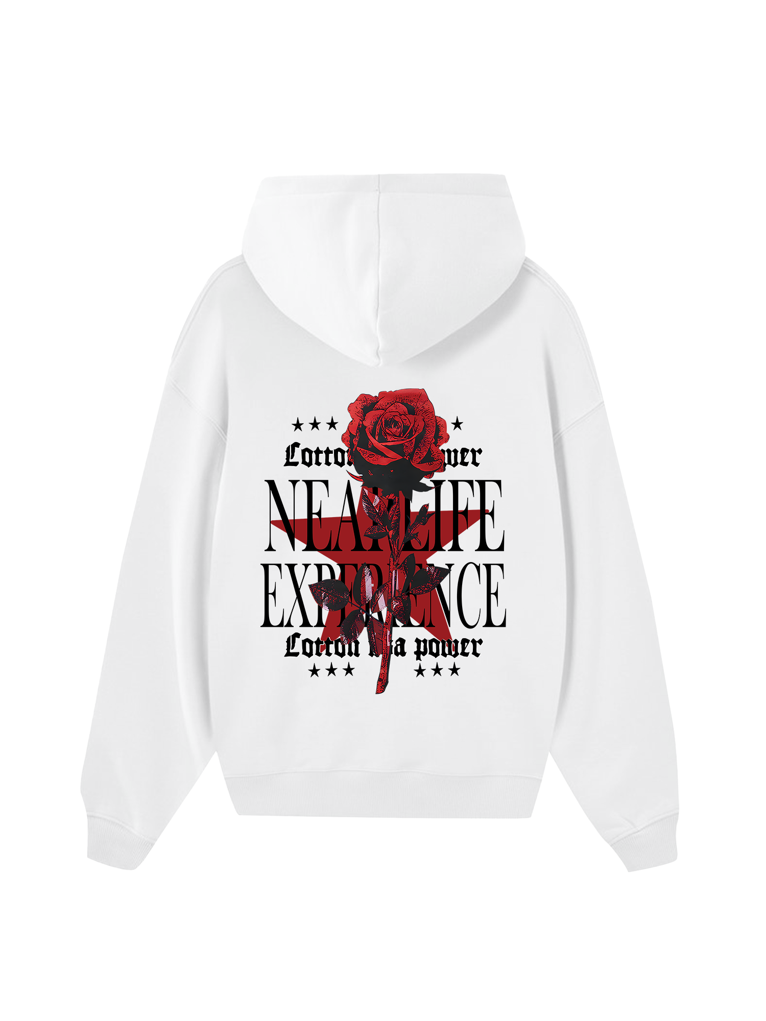 Floral Rose Flower Hoodie