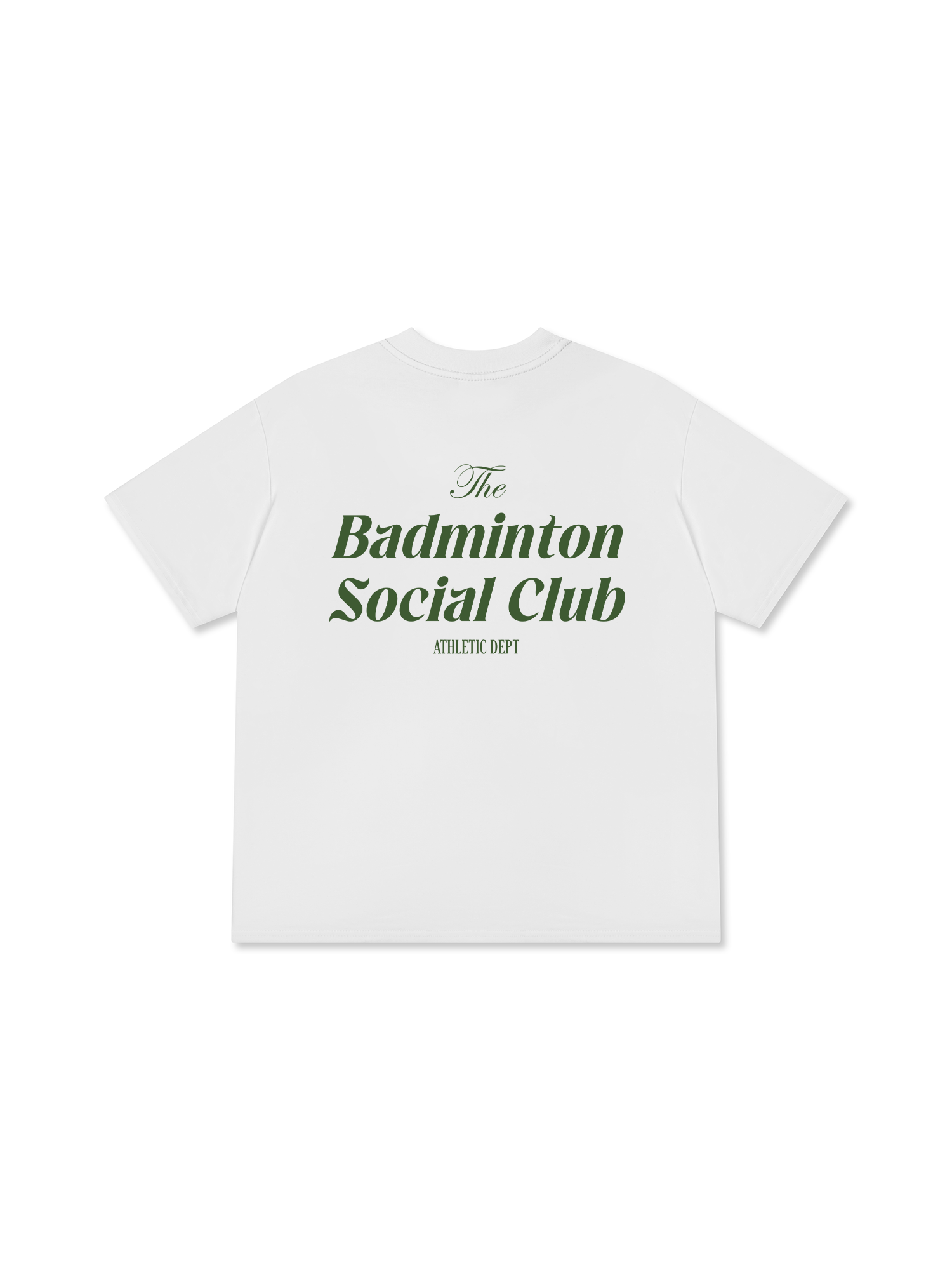 Áo Thun Relaxed Fit Badminton Social Club Athletic Dept