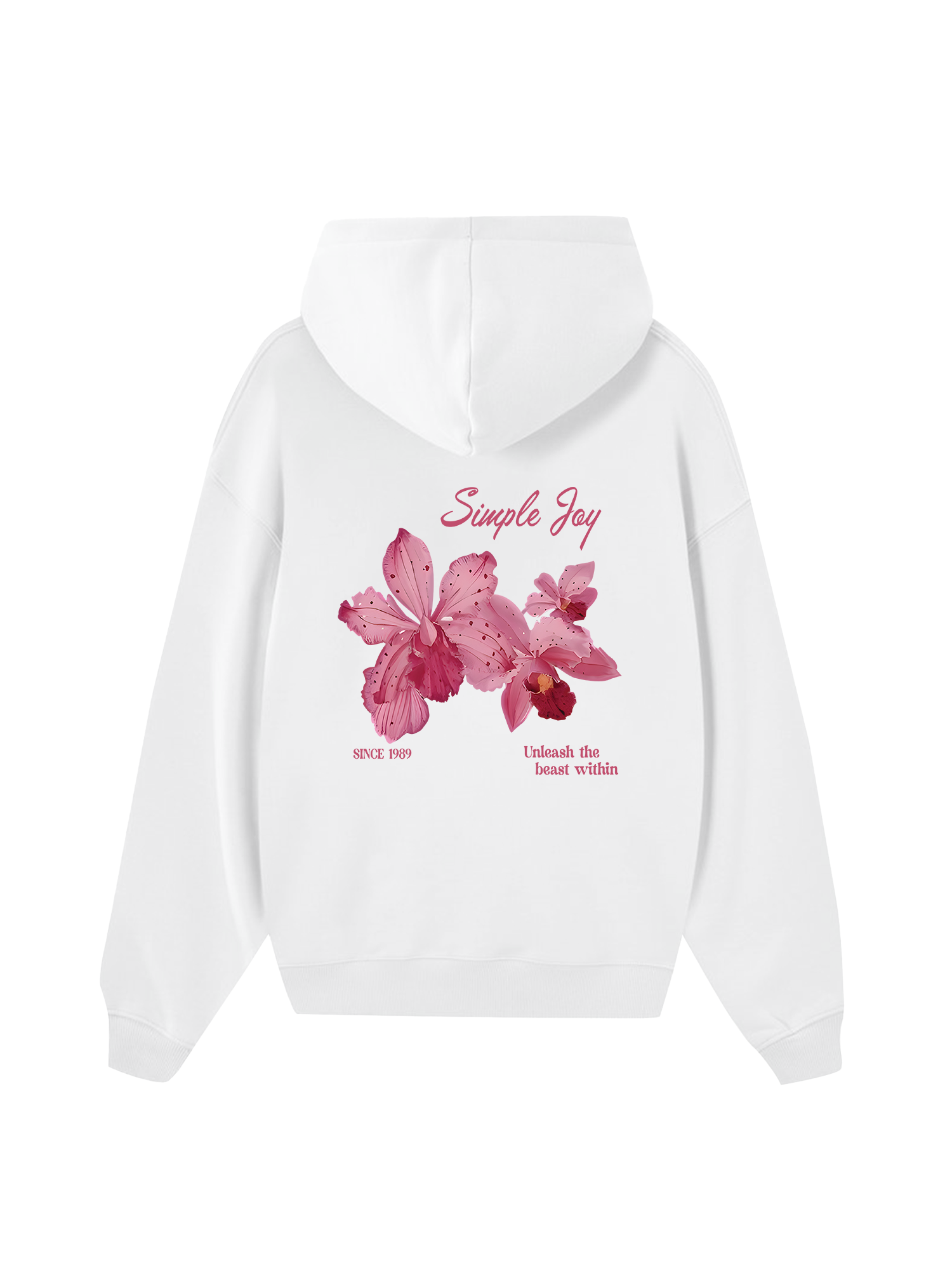 Floral Simple Day Hoodie