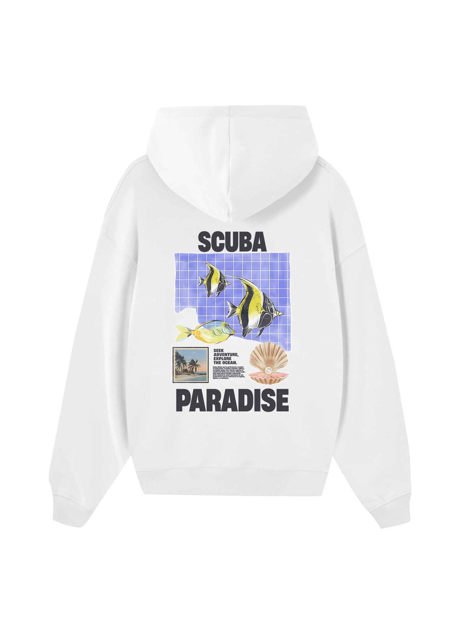 Tropical Scuba Paradise Hoodie