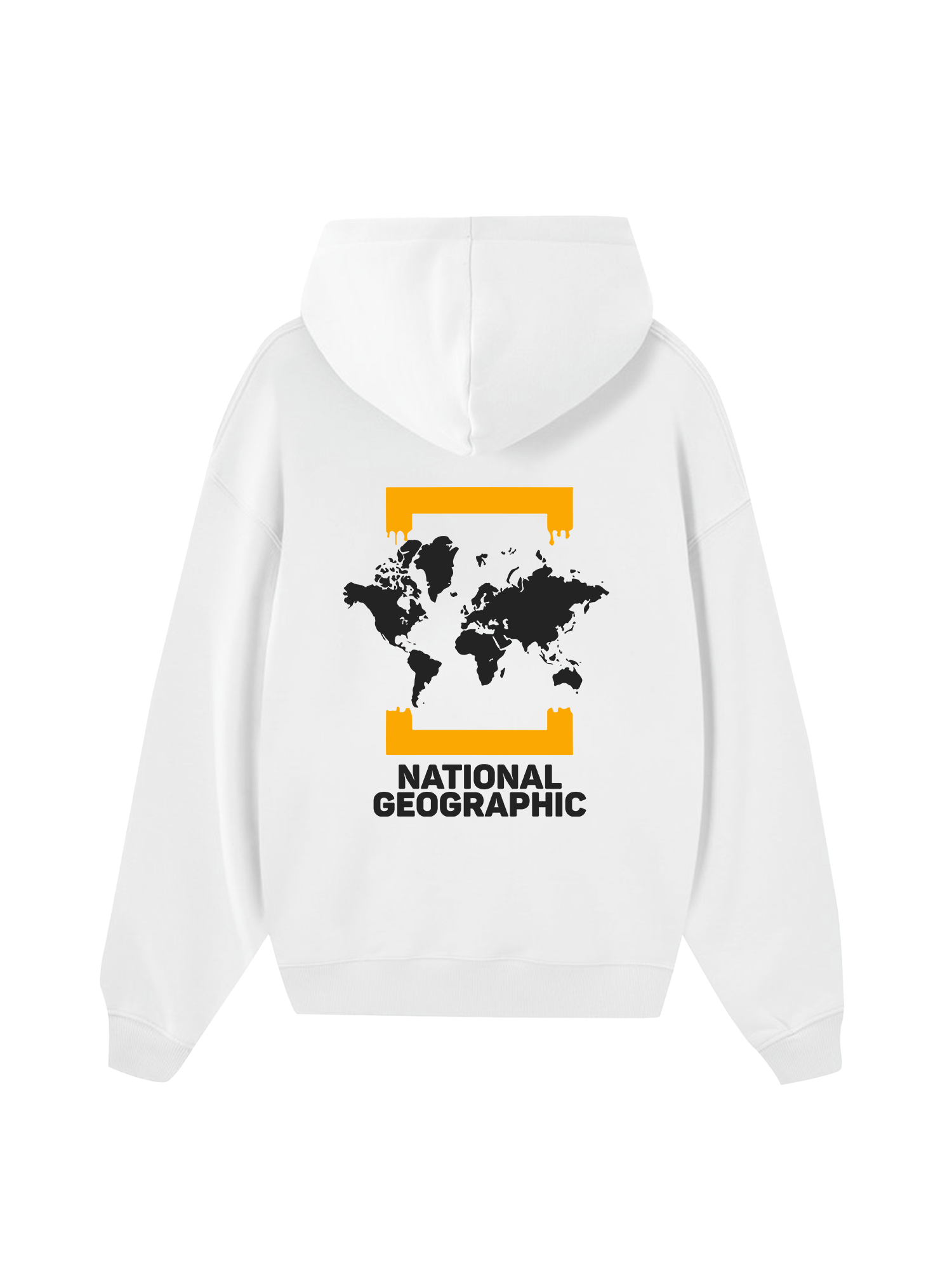 Wild Life World Map Hoodie