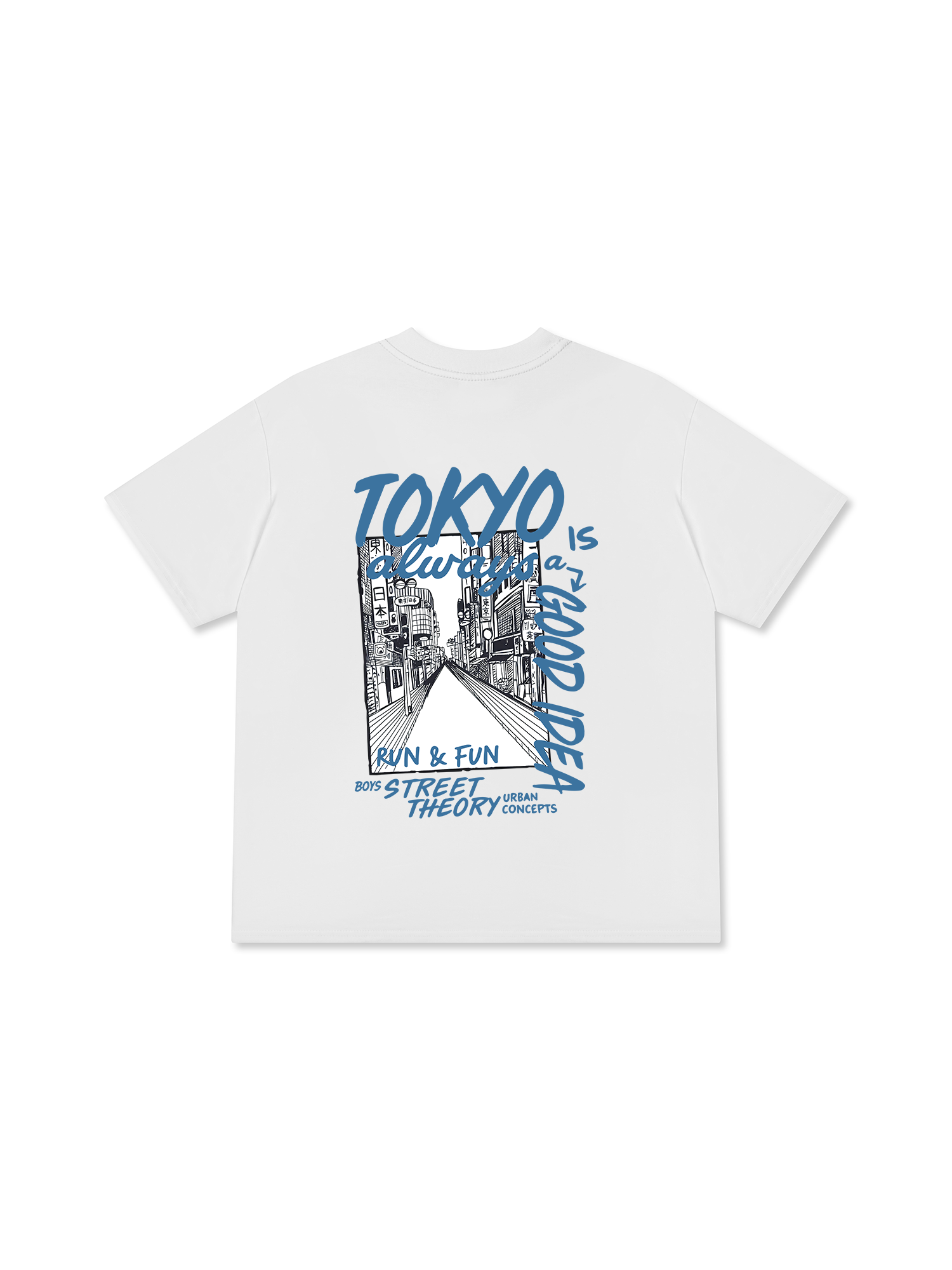 Áo Thun Relaxed Fit Cotton Tokyo Always Is A Good Idea