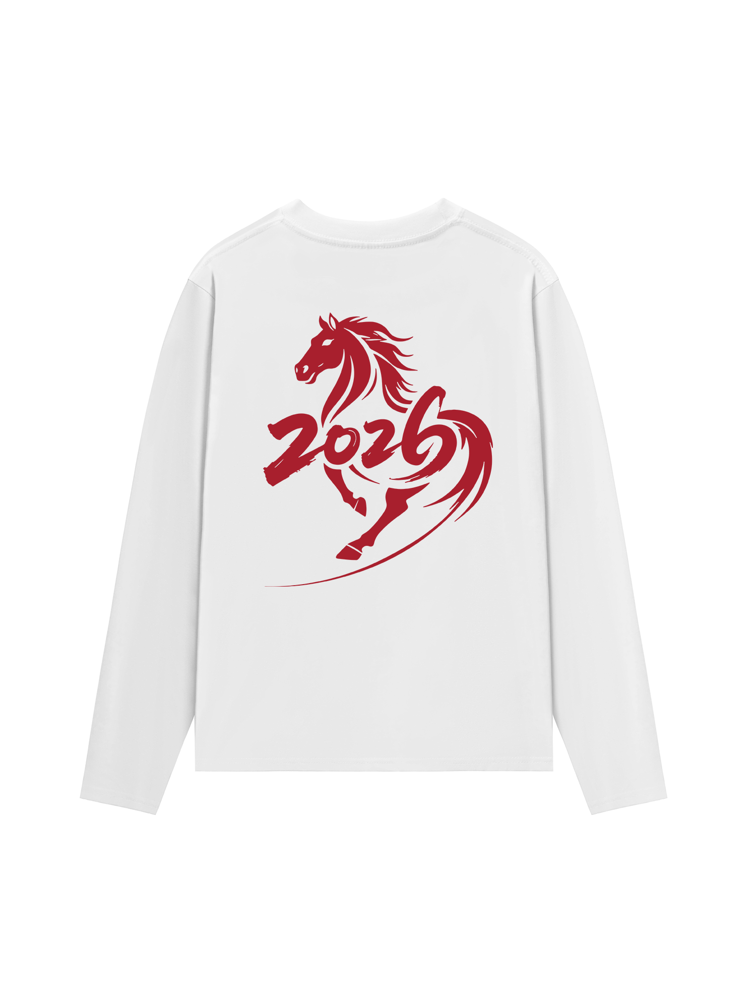 Áo Thun Dài Tay Năm Mới May Mắn