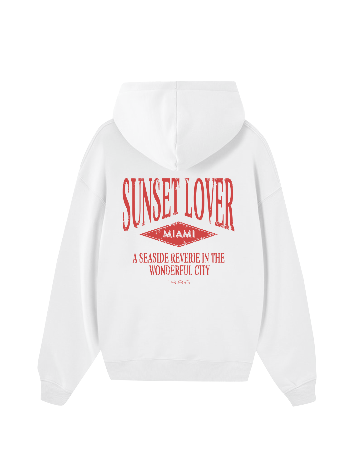 City Sunset Lover Miami Hoodie
