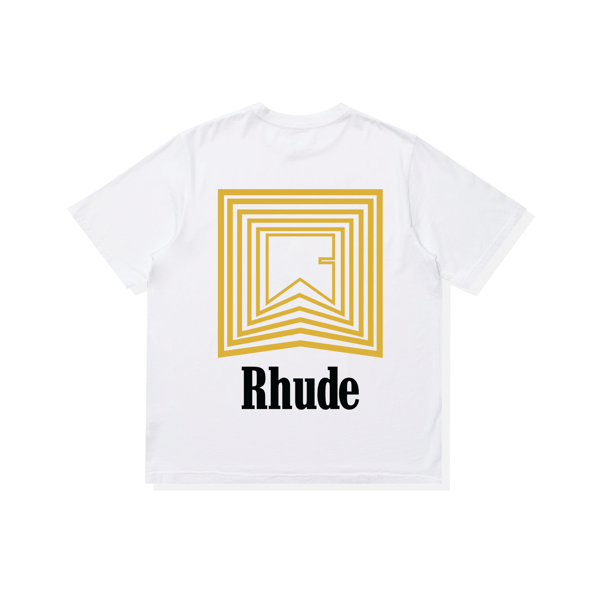 Áo Thun Oversize RHUDE CHEVRON LOGO REPEAT