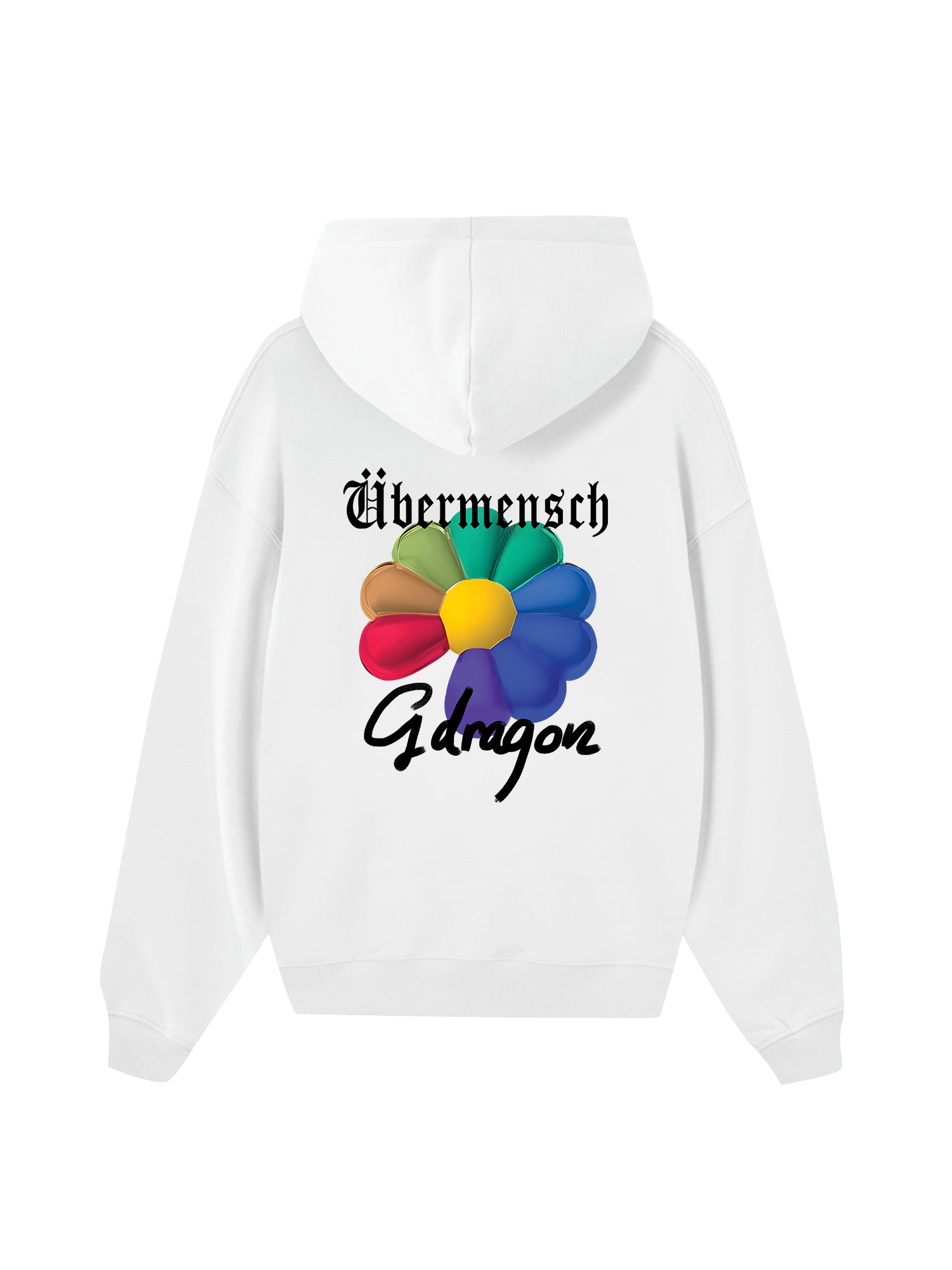 Floral Rainbow GD Hoodie