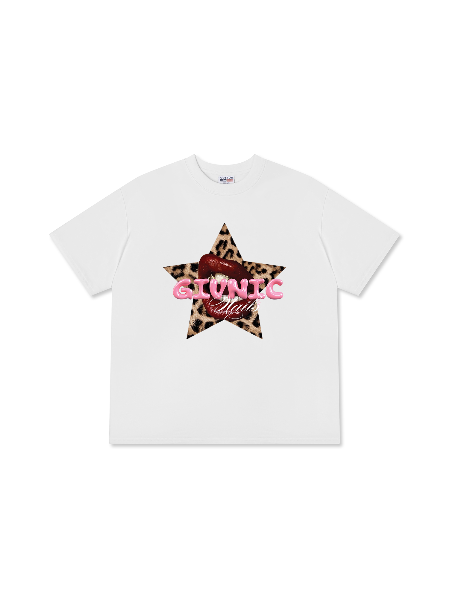 Áo Thun Relaxed Fit Urban Leopard Giunic