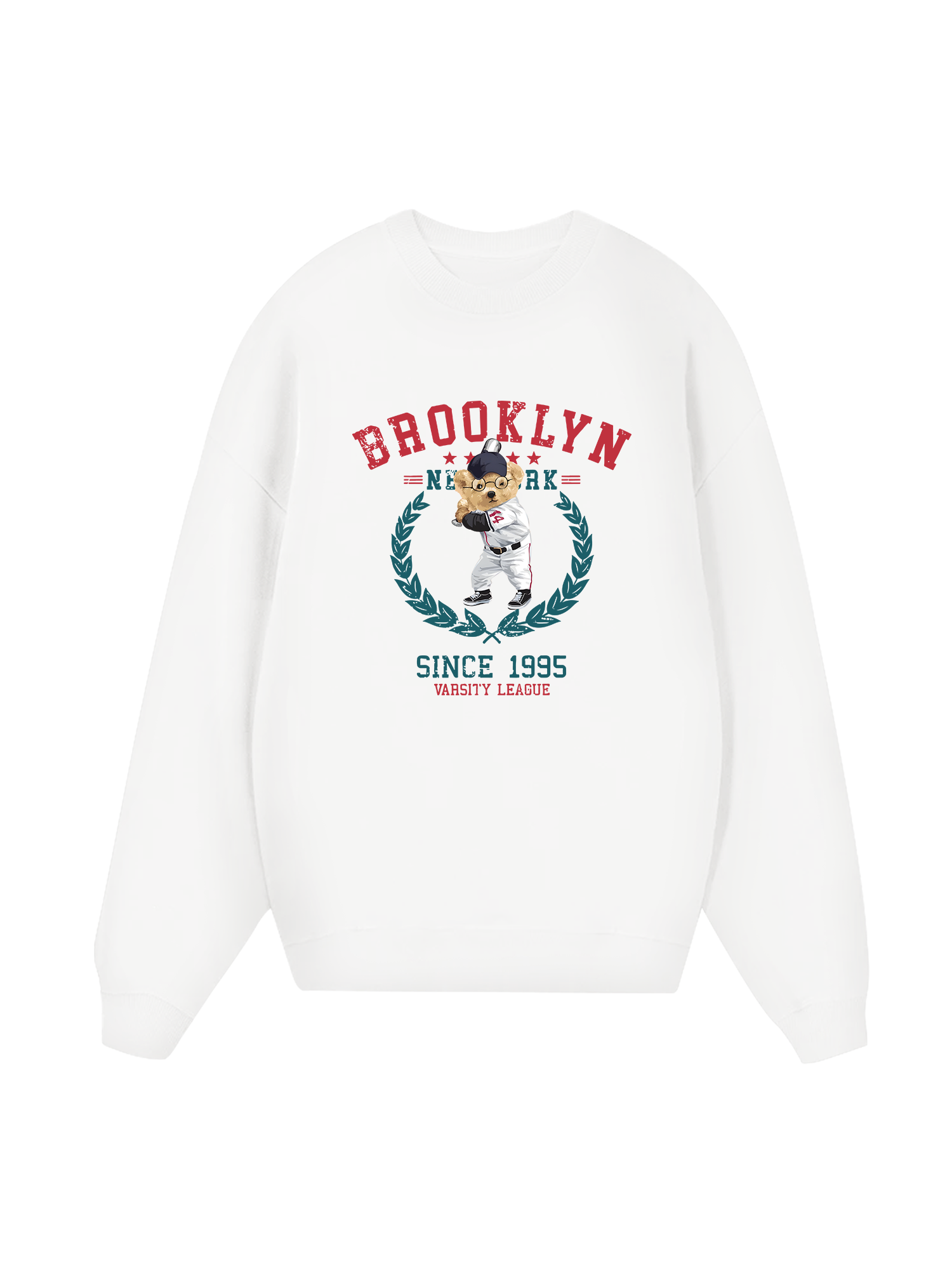 Baseball Teddy Team Sweater