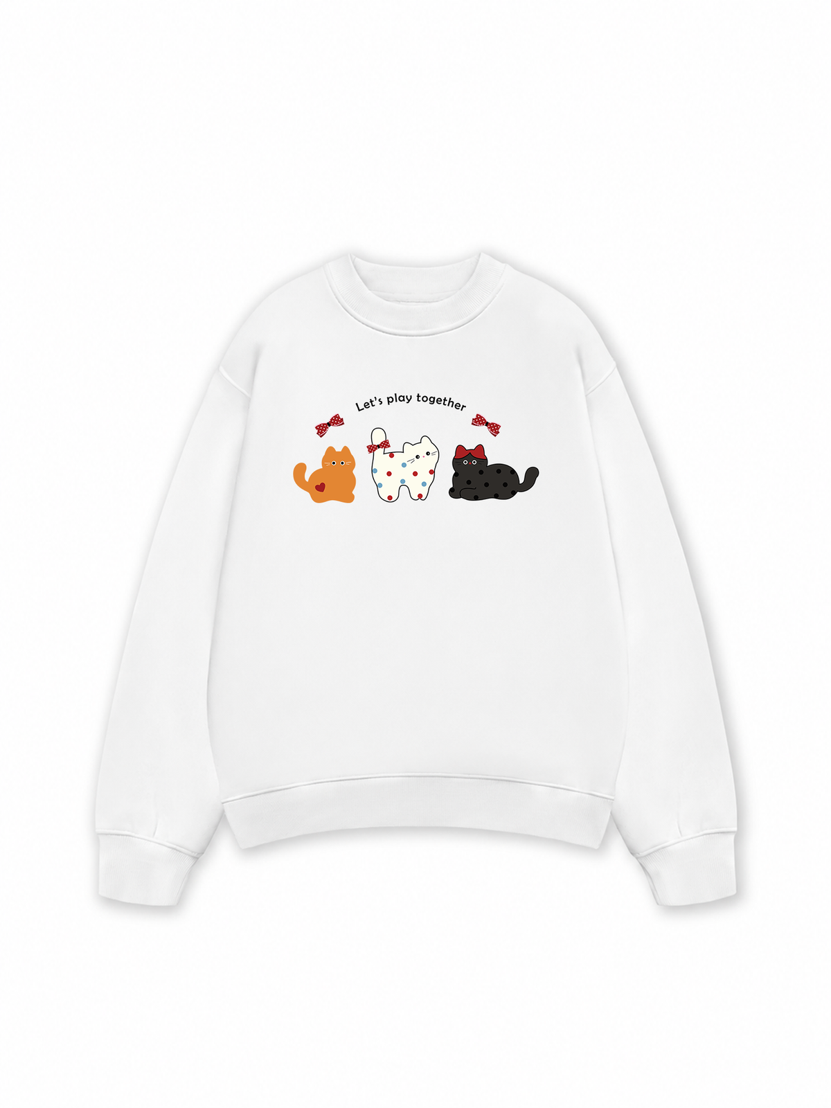 Áo Sweater Nỉ Hai Da Dotty Mood Play Together