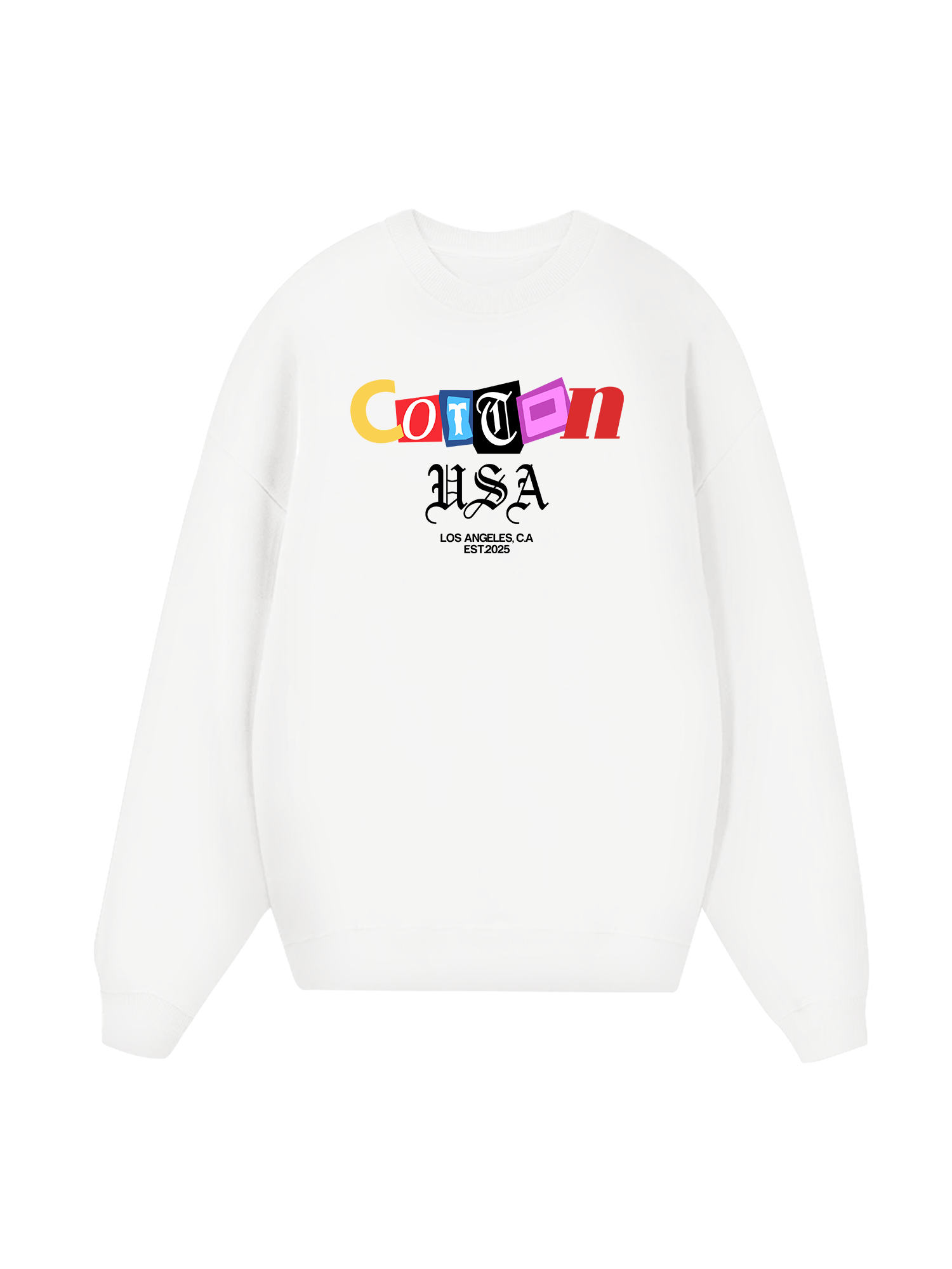 USA Paper Cut Sweater
