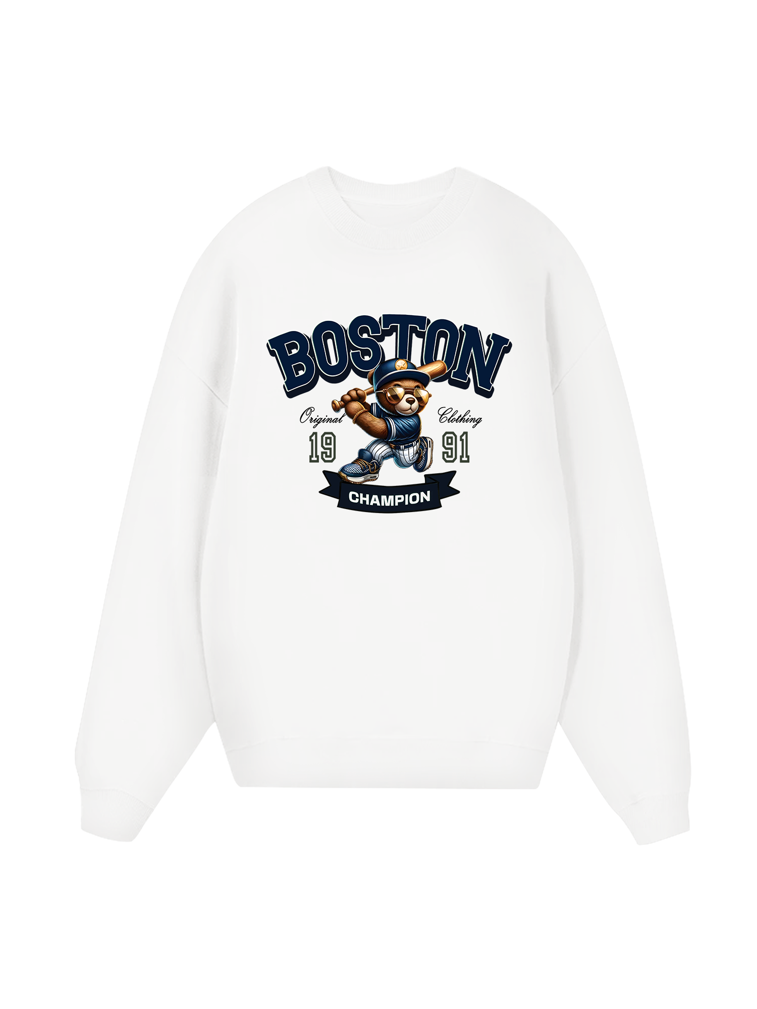 Baseball Boston Teddy Sweater