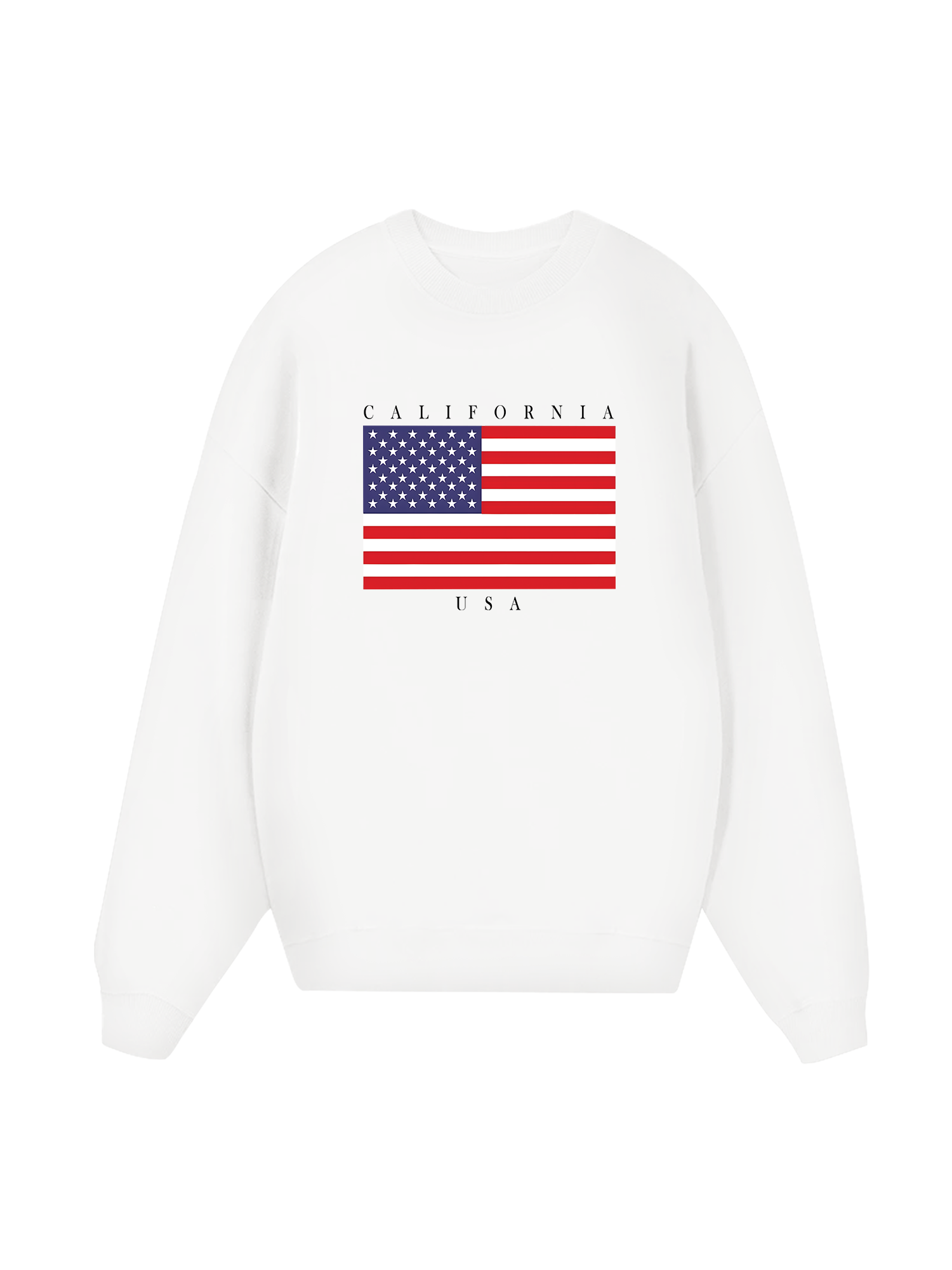 USA California Basic Style Sweater