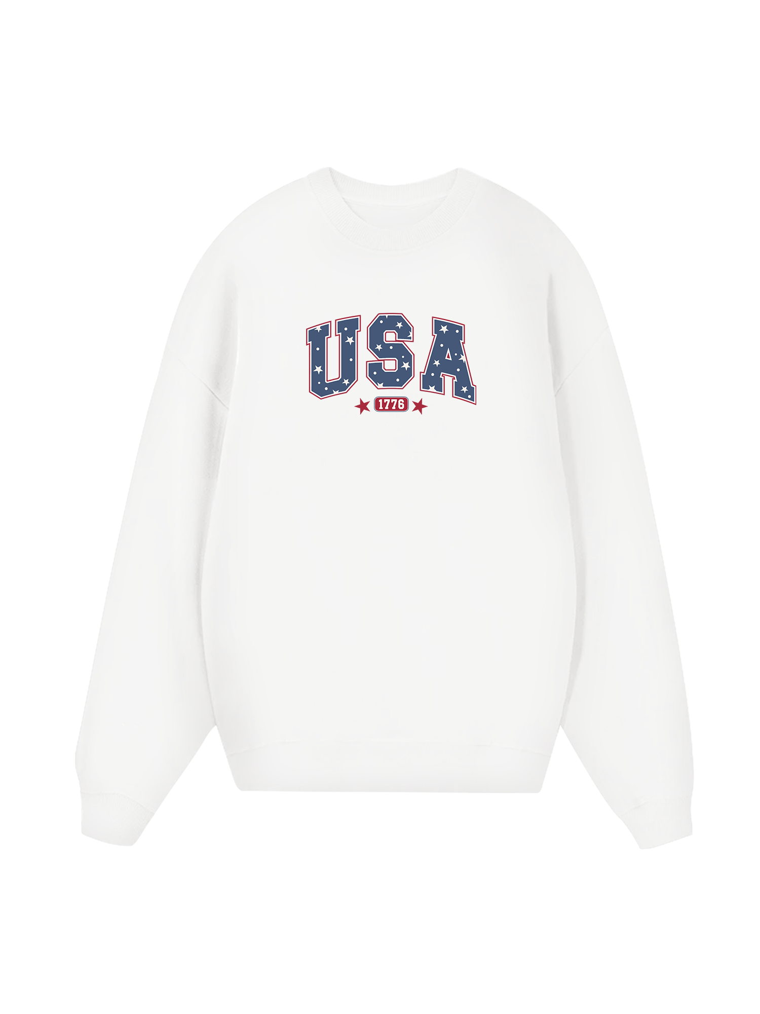 USA Retro Star Sweater