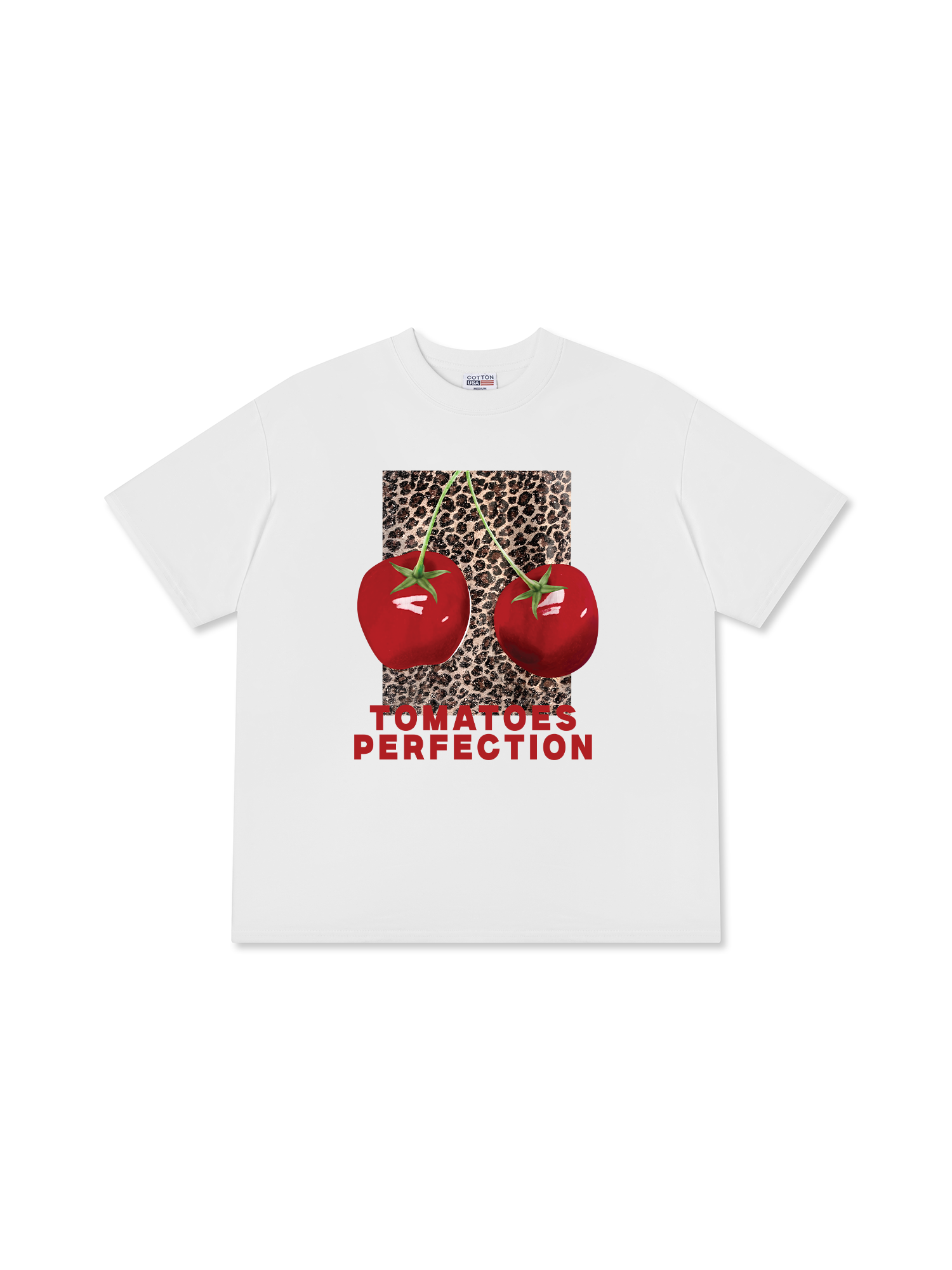 Áo Thun Relaxed Fit Urban Leopard Tomatoes Perfection