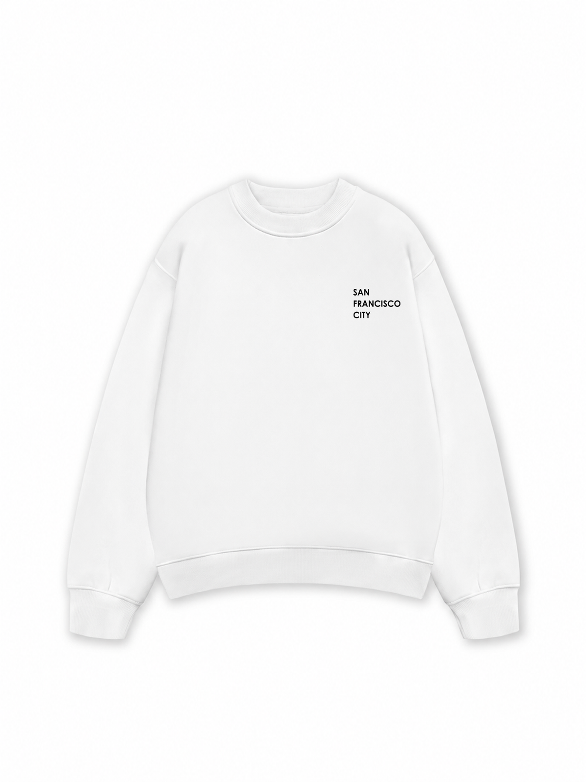 Áo Sweater Nỉ Hai Da City SAN FRANCISCO