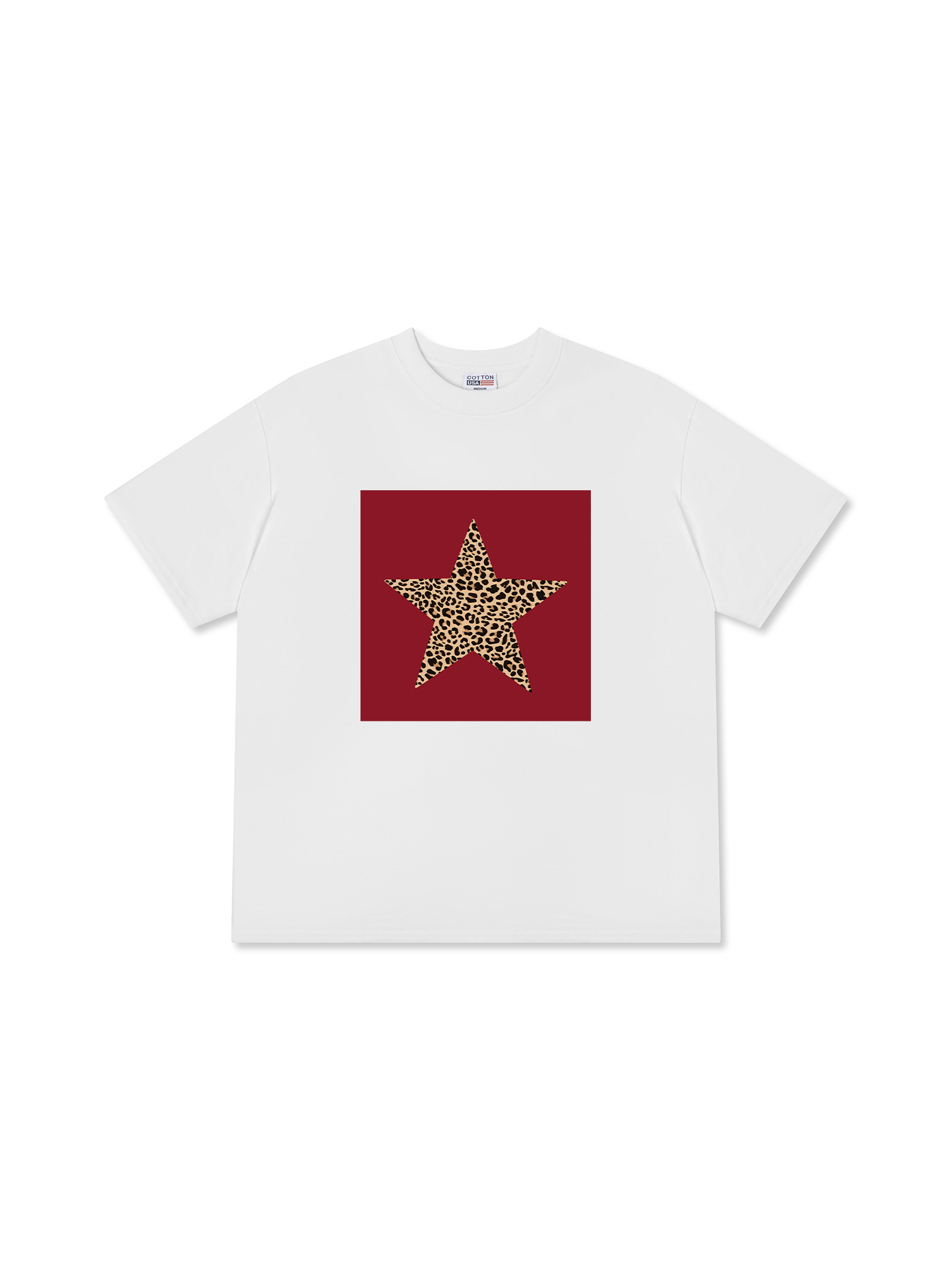 Áo Thun Relaxed Fit Urban Leopard Star