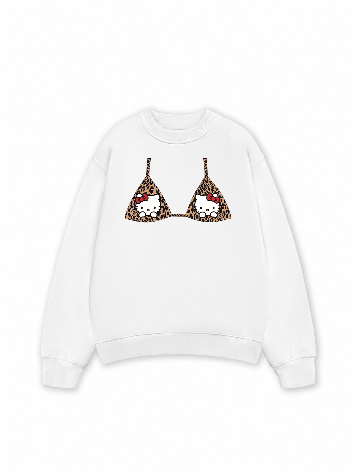 Áo Sweater Nỉ Hai Da Urban Leopard Bikini