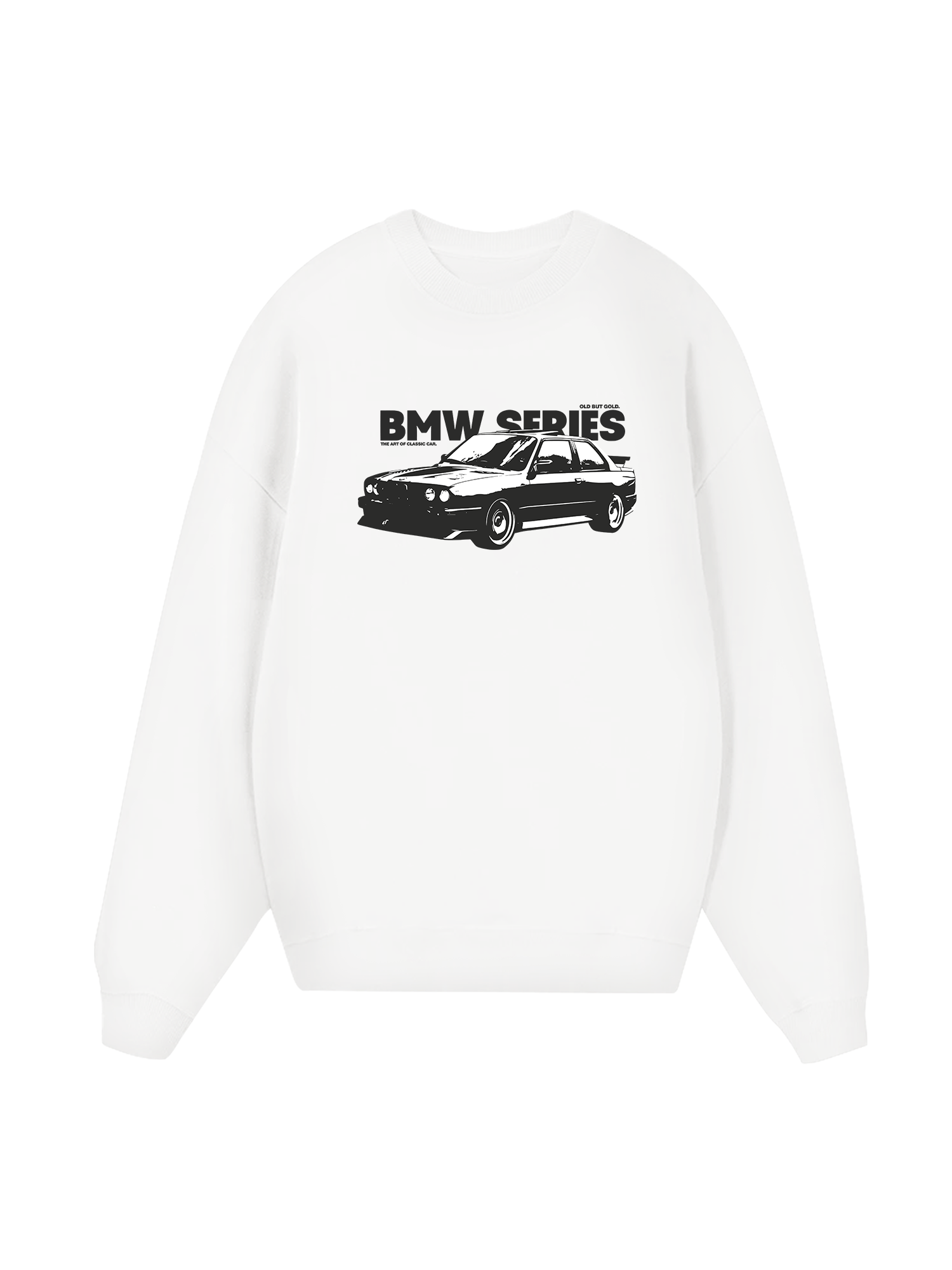 BMW Series Old But Gold Sweater