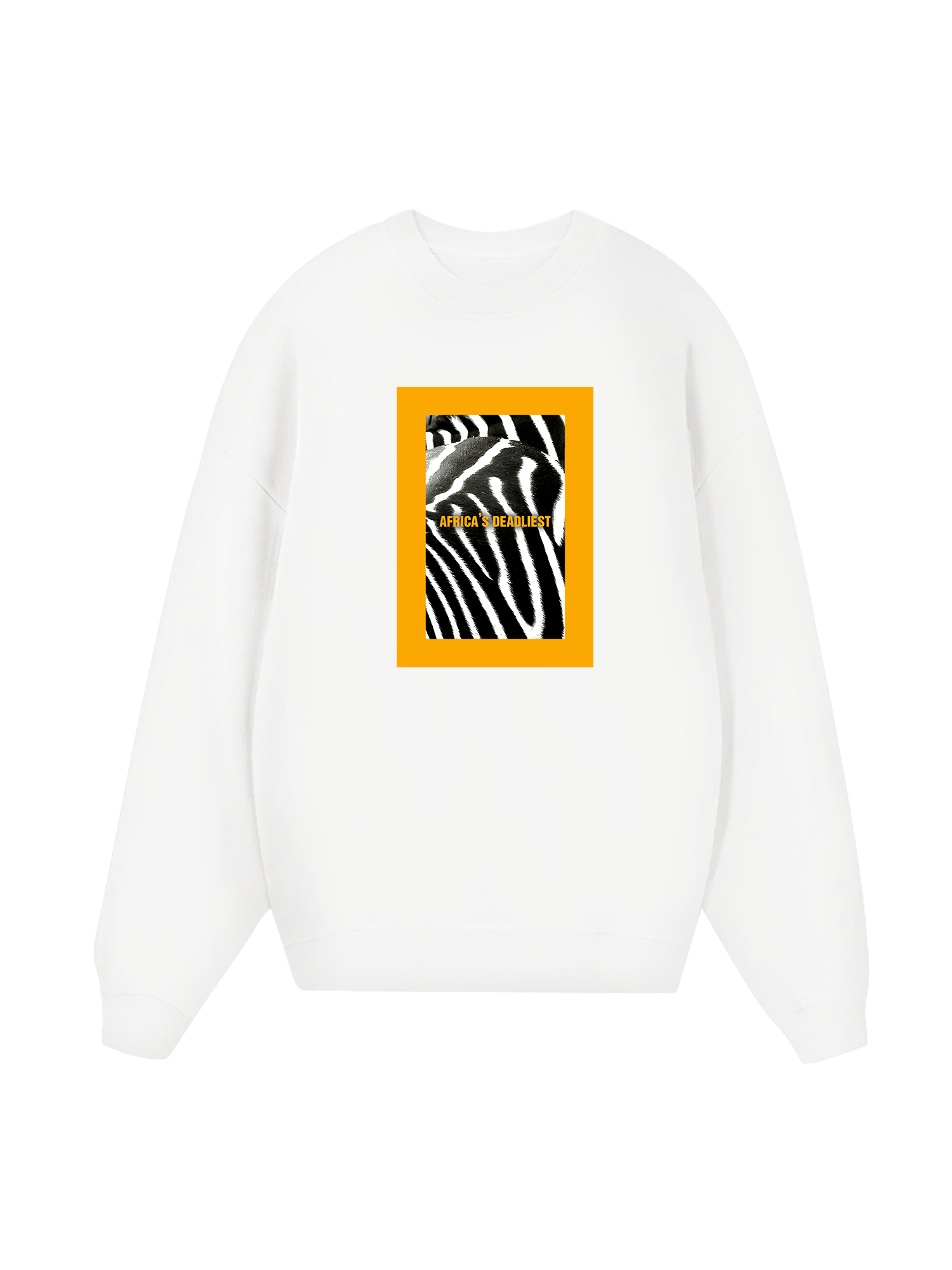 Wild Life Zebra Stripes Africa Sweater