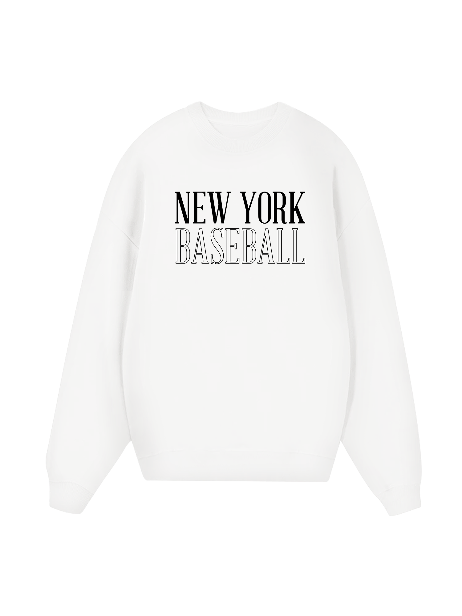 Baseball Basic New York Sweater