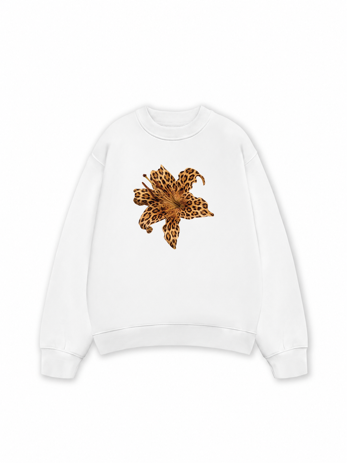Áo Sweater Nỉ Hai Da Urban Leopard Flower