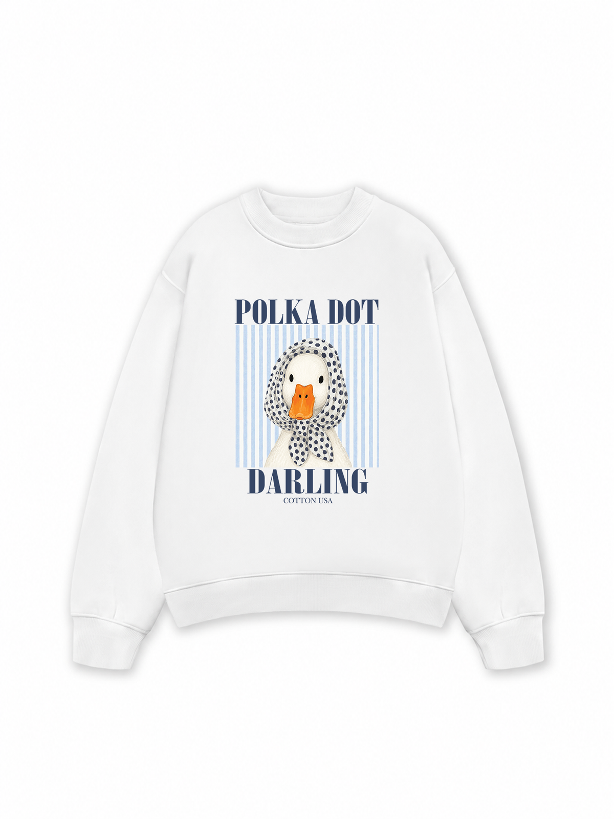 Áo Sweater Nỉ Hai Da Farm Polka Dot Darling