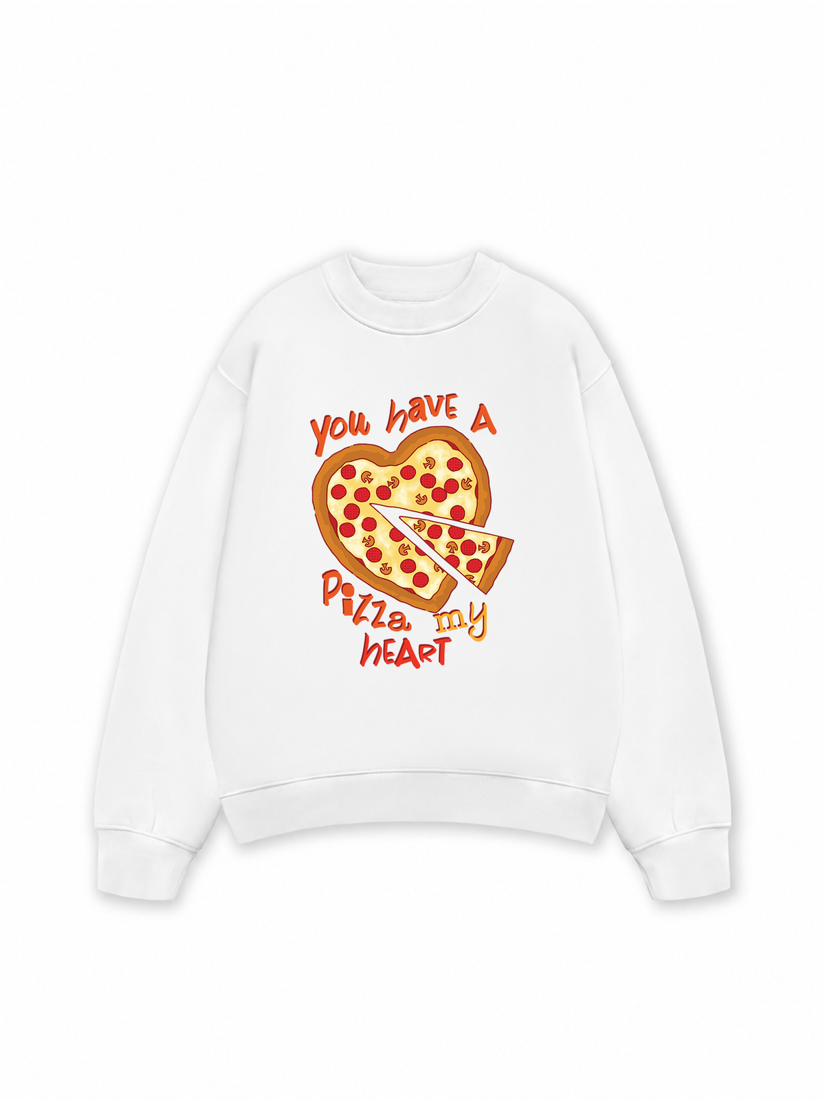 Áo Sweater Nỉ Hai Da Yumy Mood You Have A Pizza