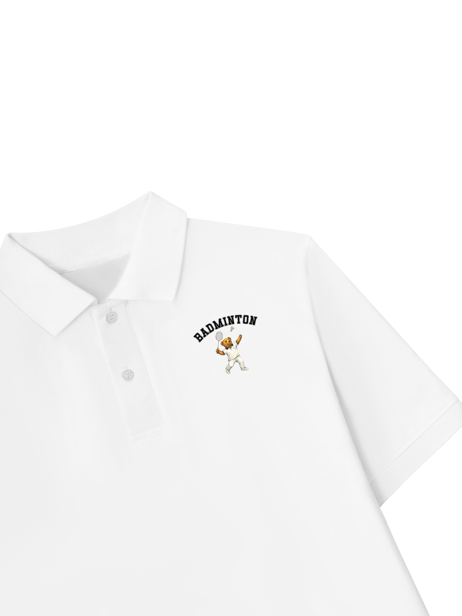 Áo Polo Relaxed Fit Badminton Teddy Polo
