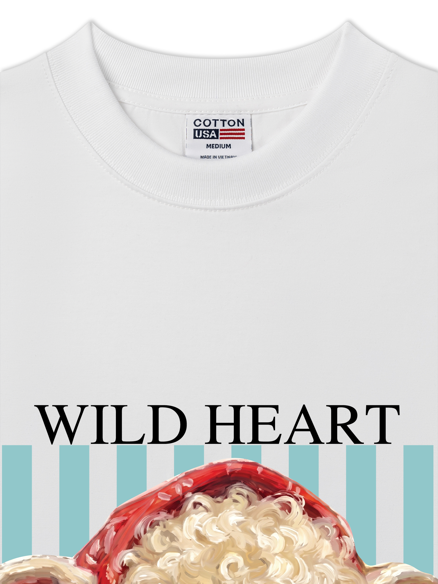Áo Thun Relaxed Fit Farm Wild Heart Sweet Soul