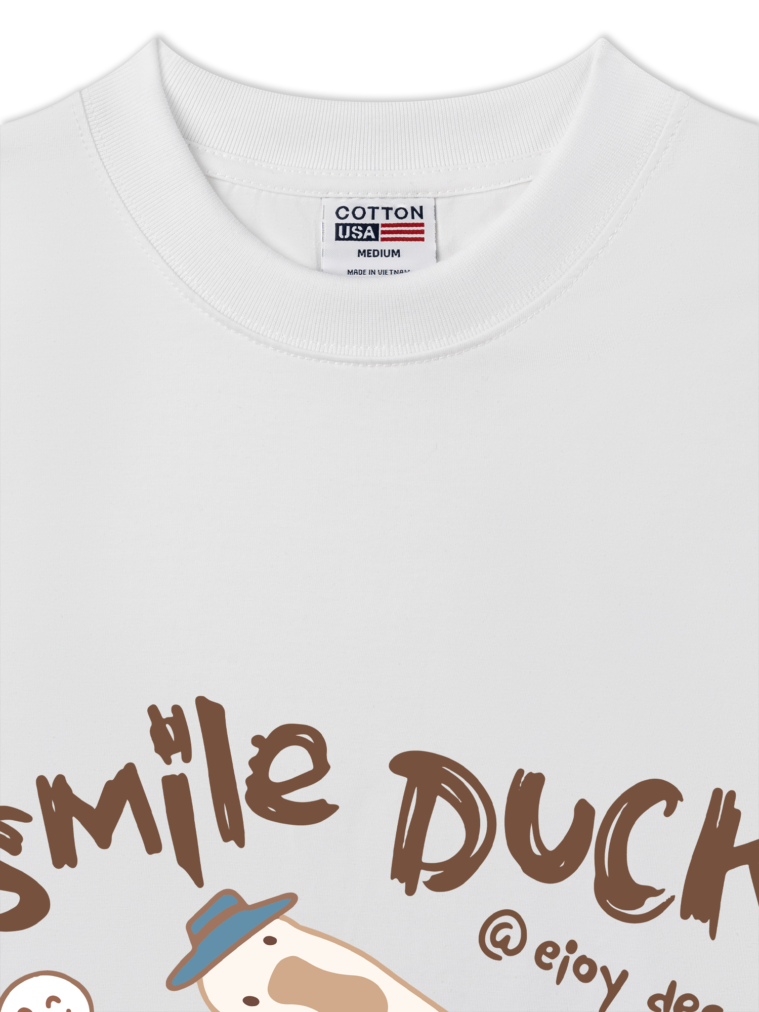 Áo Thun Relaxed Fit Farm Smile Duck