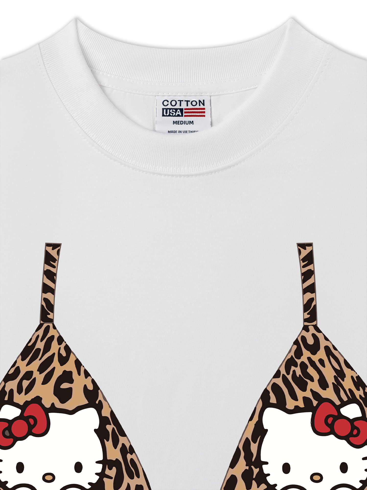 Áo Thun Relaxed Fit Urban Leopard Bikini