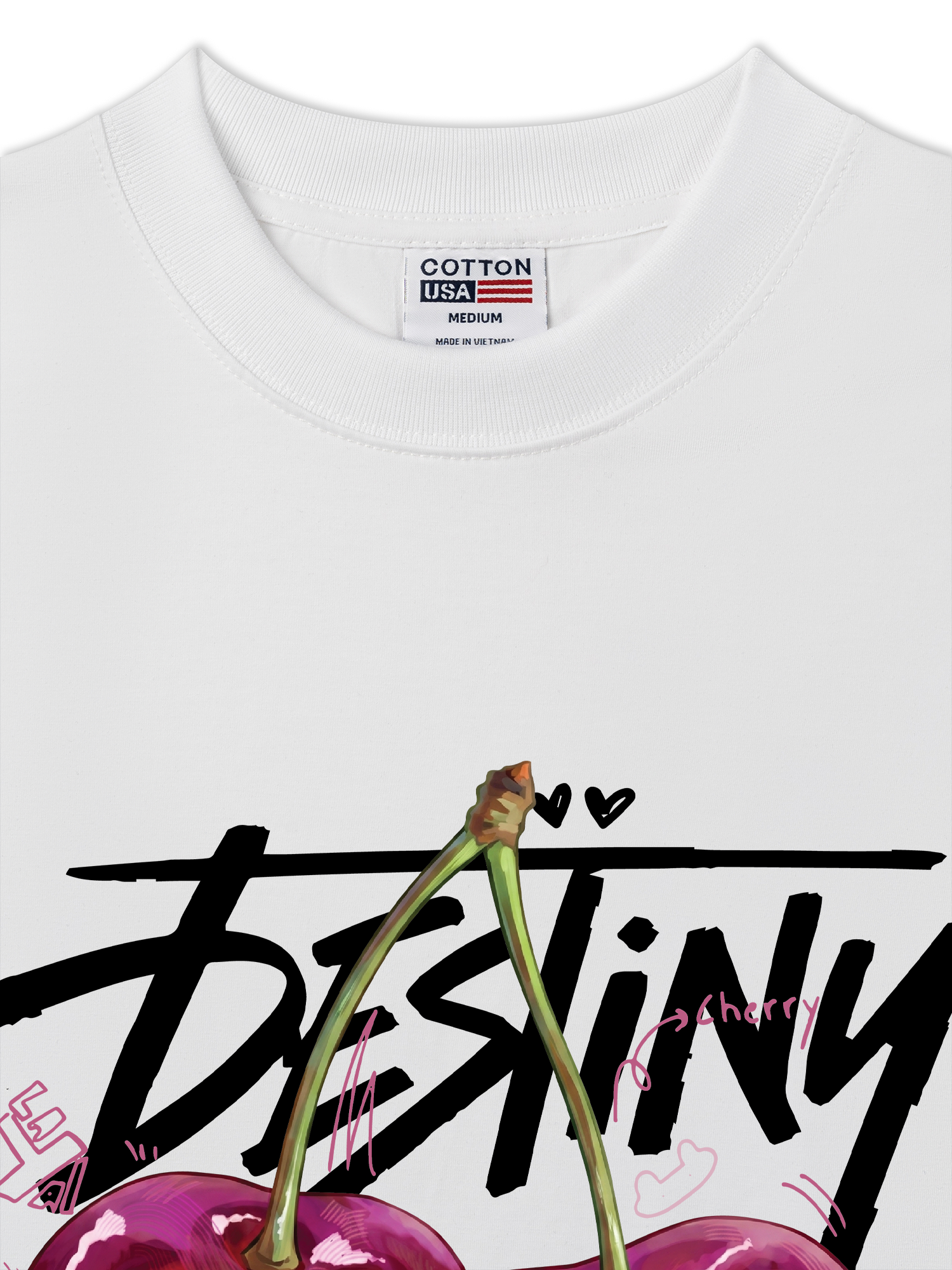 Áo Thun Relaxed Fit Destiny Cherry