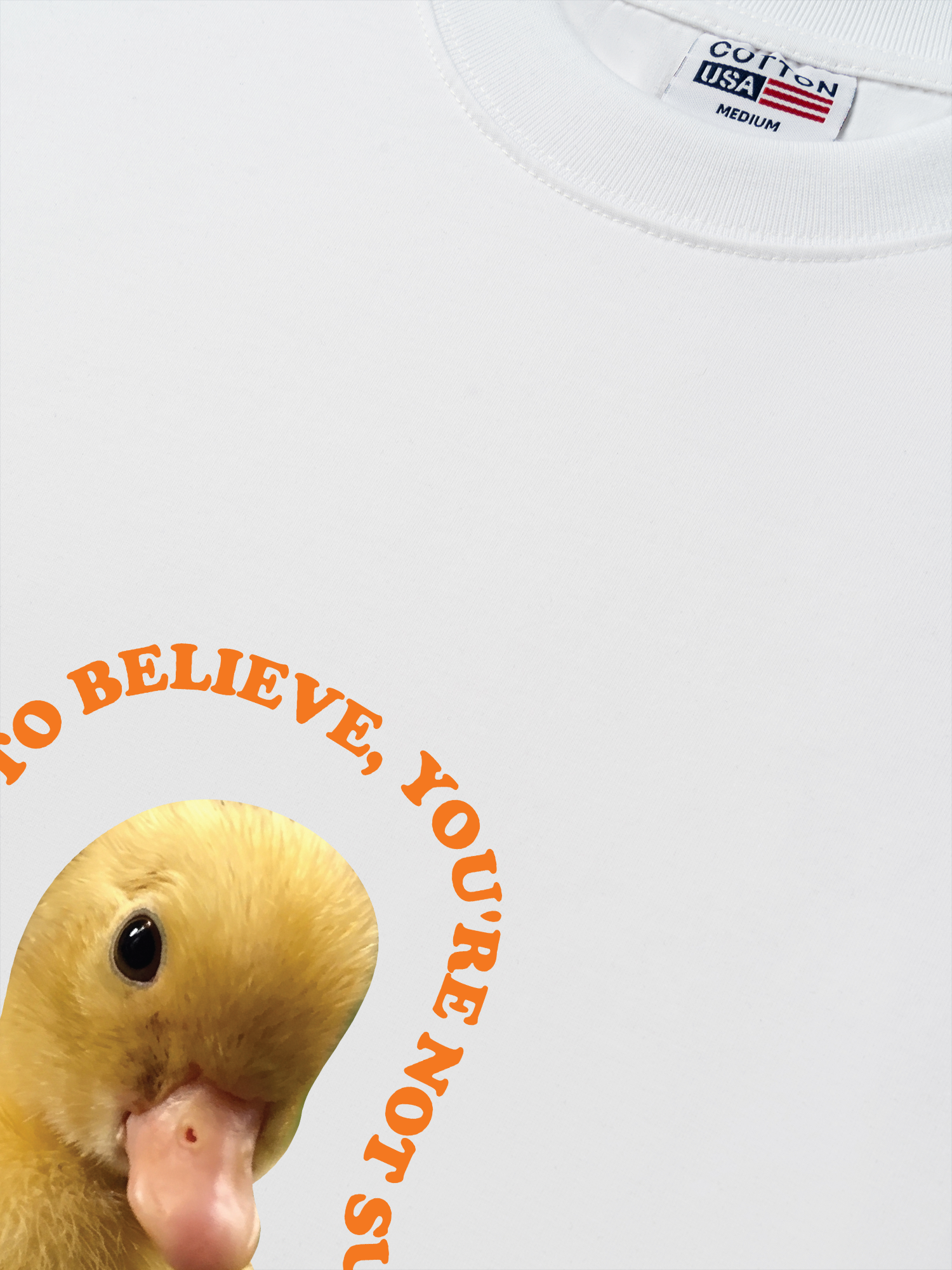 Áo Thun Relaxed Fit Farm Baby Yellow Duck