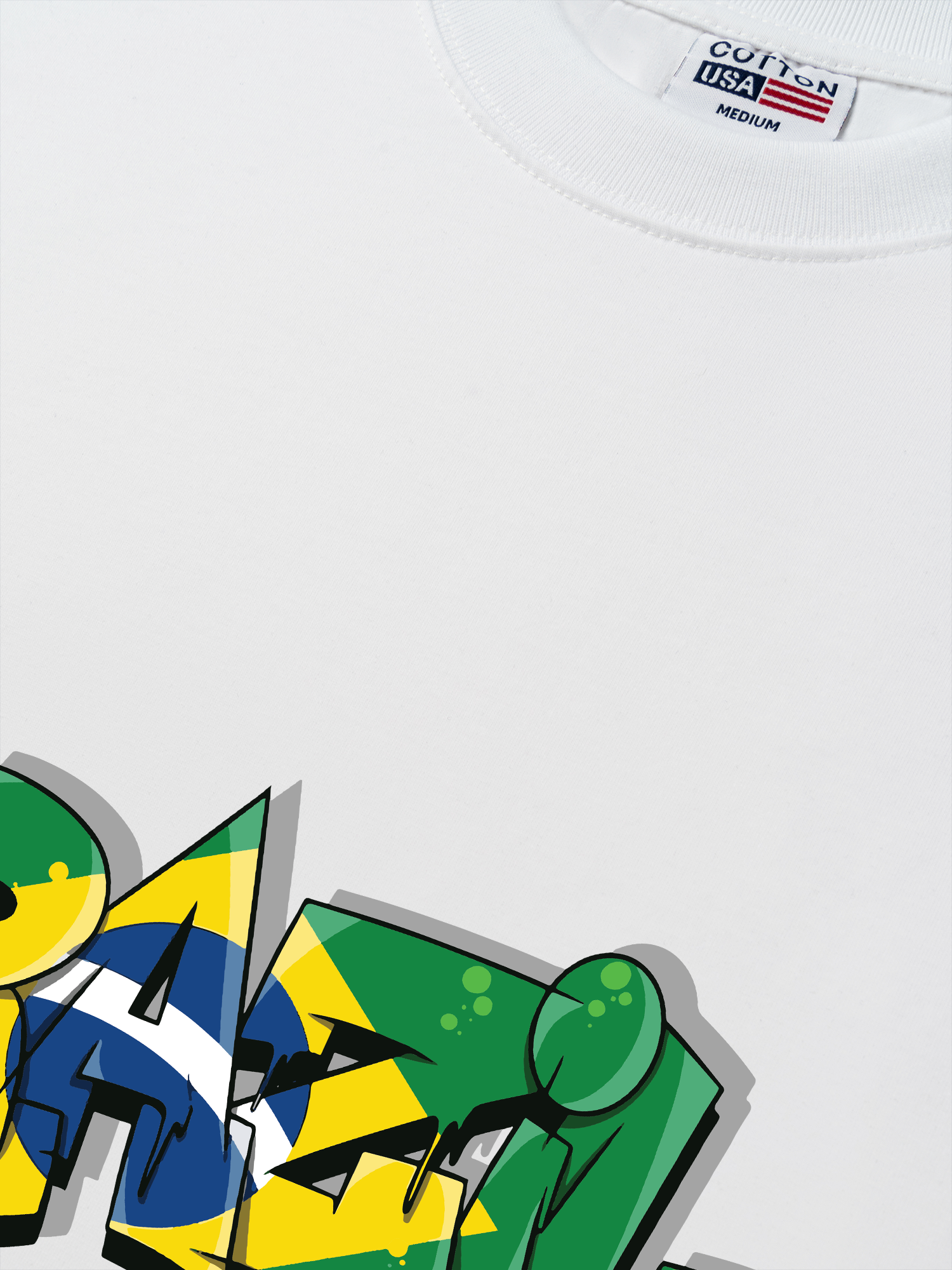 Áo Thun Relaxed Fit Soccer Soccer Brazil