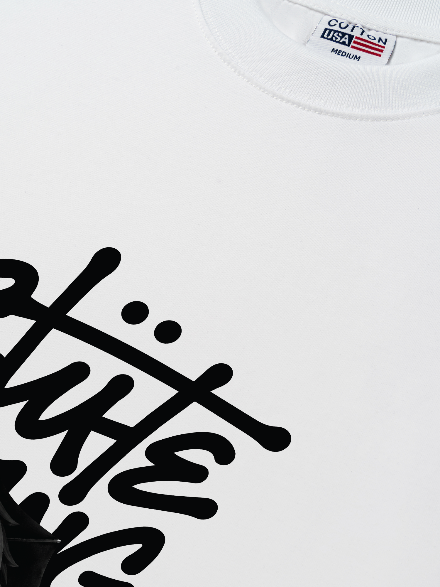 Áo Thun Relaxed Fit Cute Gang Black Boy